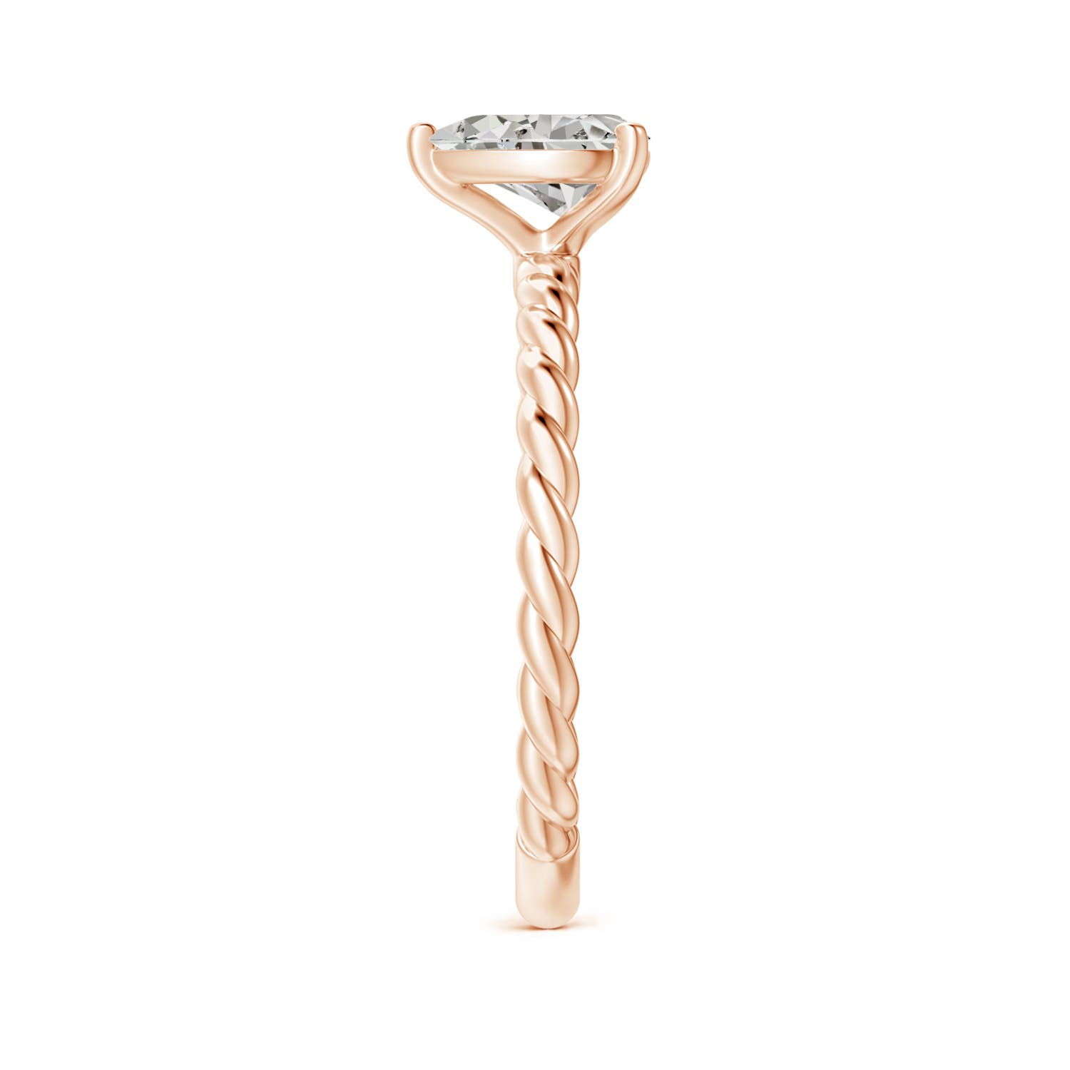 K, I3 / 0.71 CT / 14 KT Rose Gold