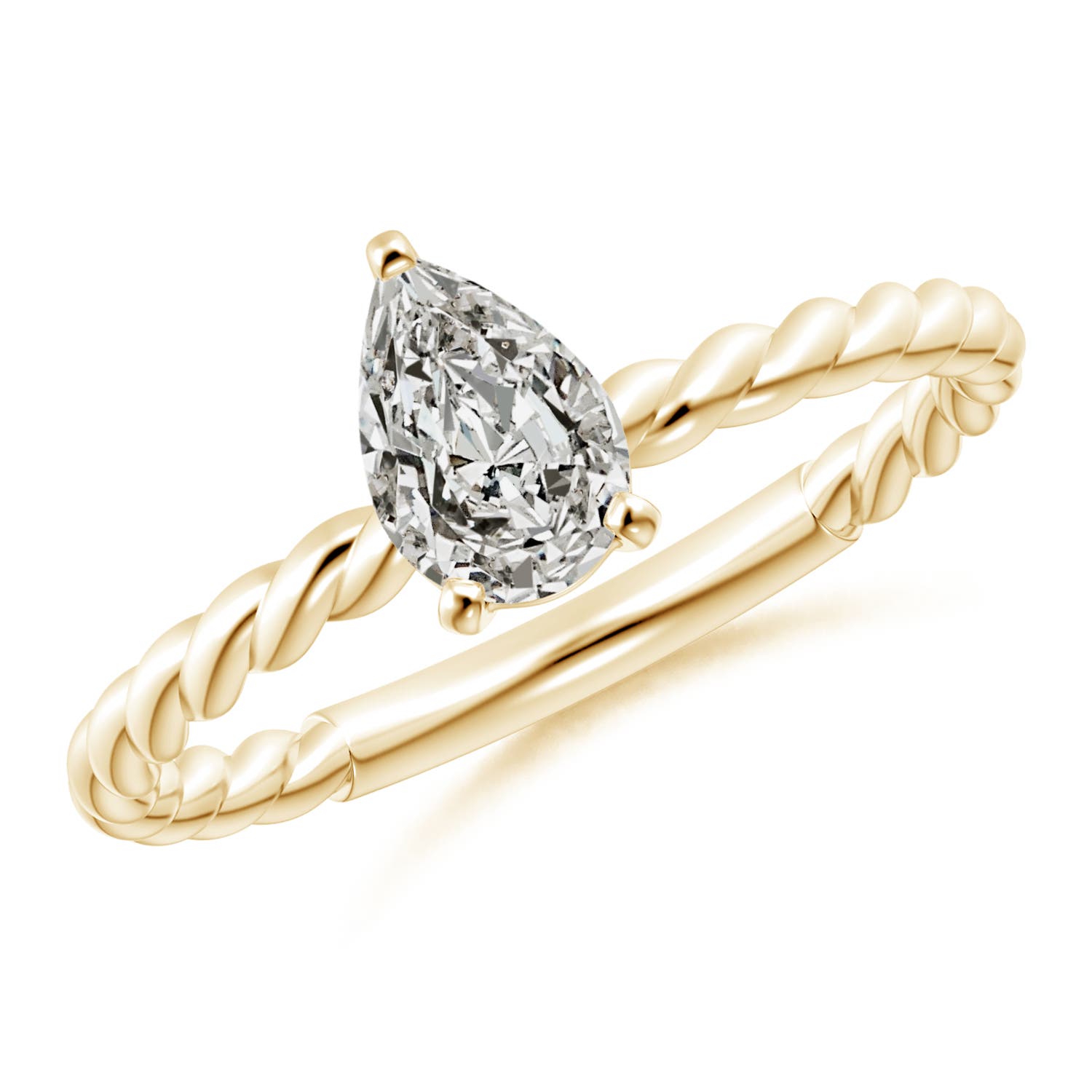 K, I3 / 0.71 CT / 14 KT Yellow Gold