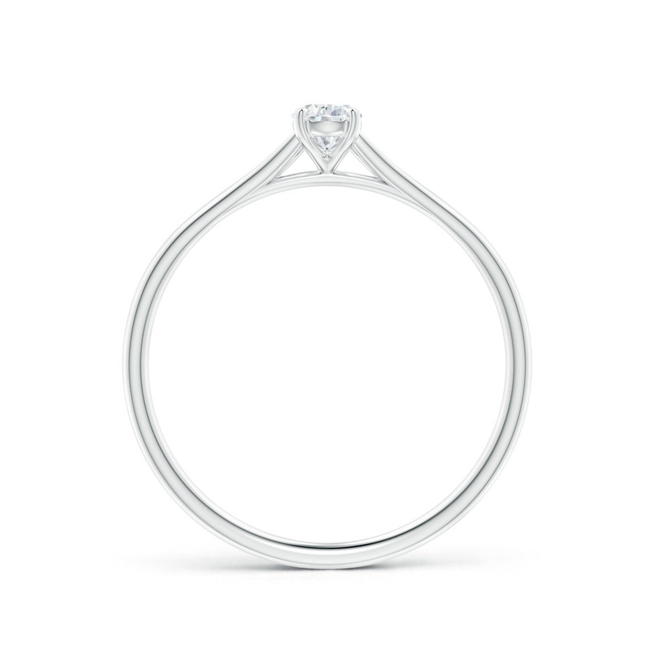 5x3mm GVS2 Pear-Shaped Diamond Solitaire Split Shank Engagement Ring in White Gold side-1