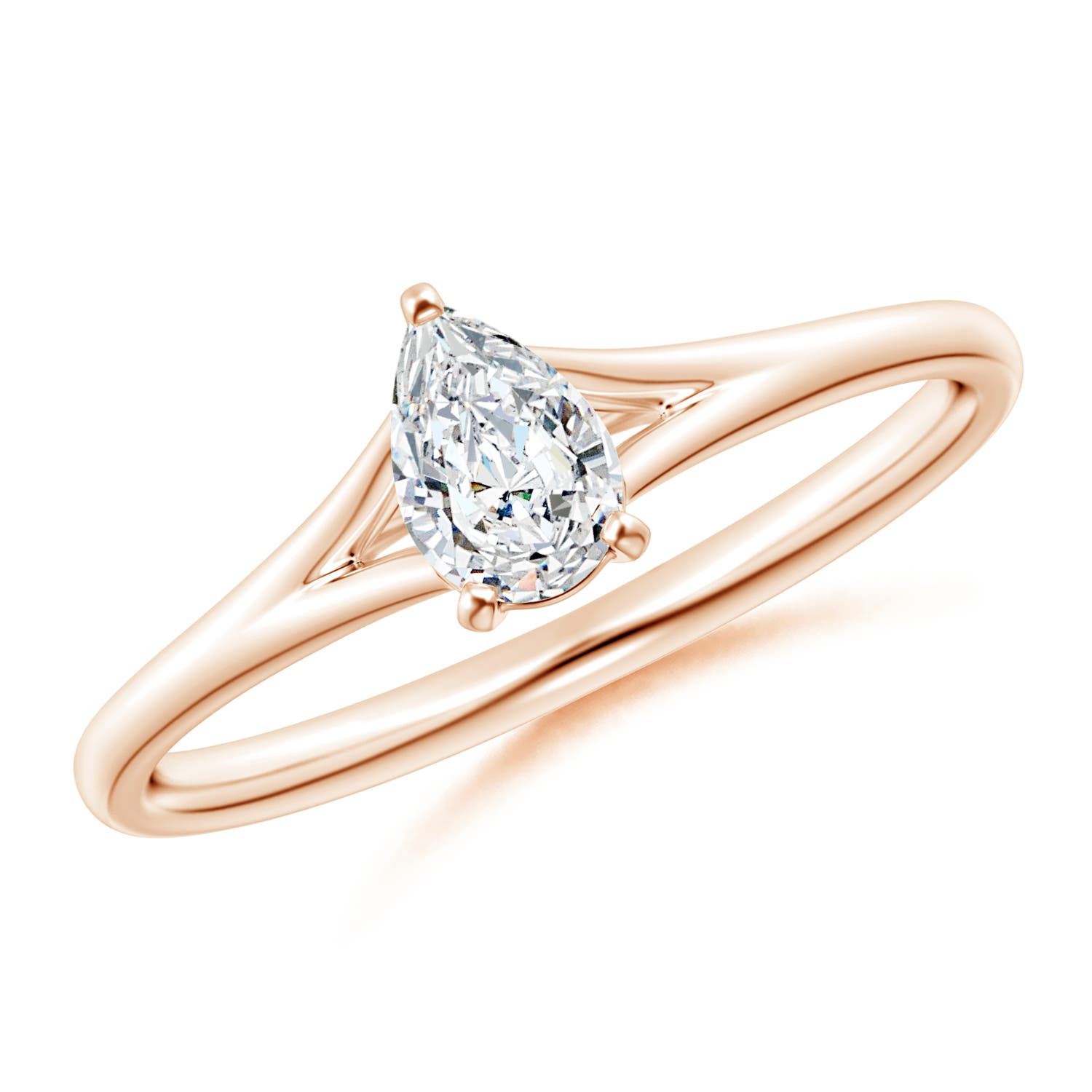 G, VS2 / 0.4 CT / 14 KT Rose Gold