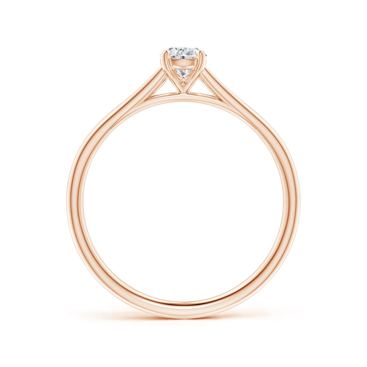 H, SI2 / 0.4 CT / 14 KT Rose Gold