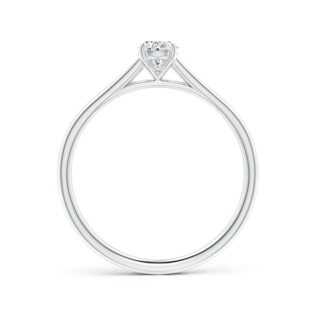 6x4mm HSI2 Pear-Shaped Diamond Solitaire Split Shank Engagement Ring in White Gold Side-1