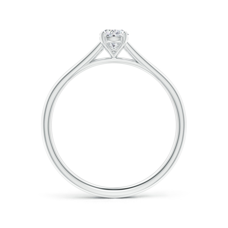 6x4mm HSI2 Pear-Shaped Diamond Solitaire Split Shank Engagement Ring in White Gold side-1