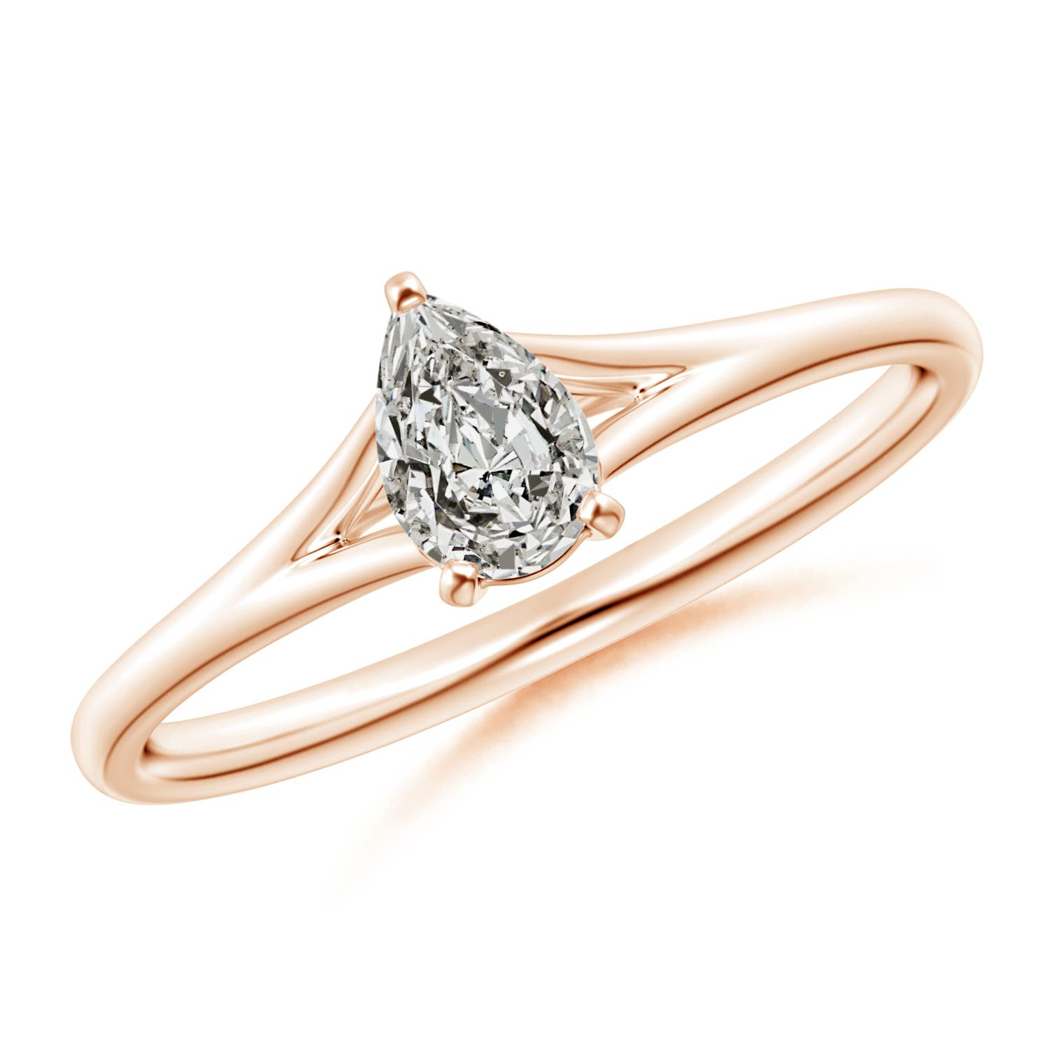 K, I3 / 0.4 CT / 14 KT Rose Gold