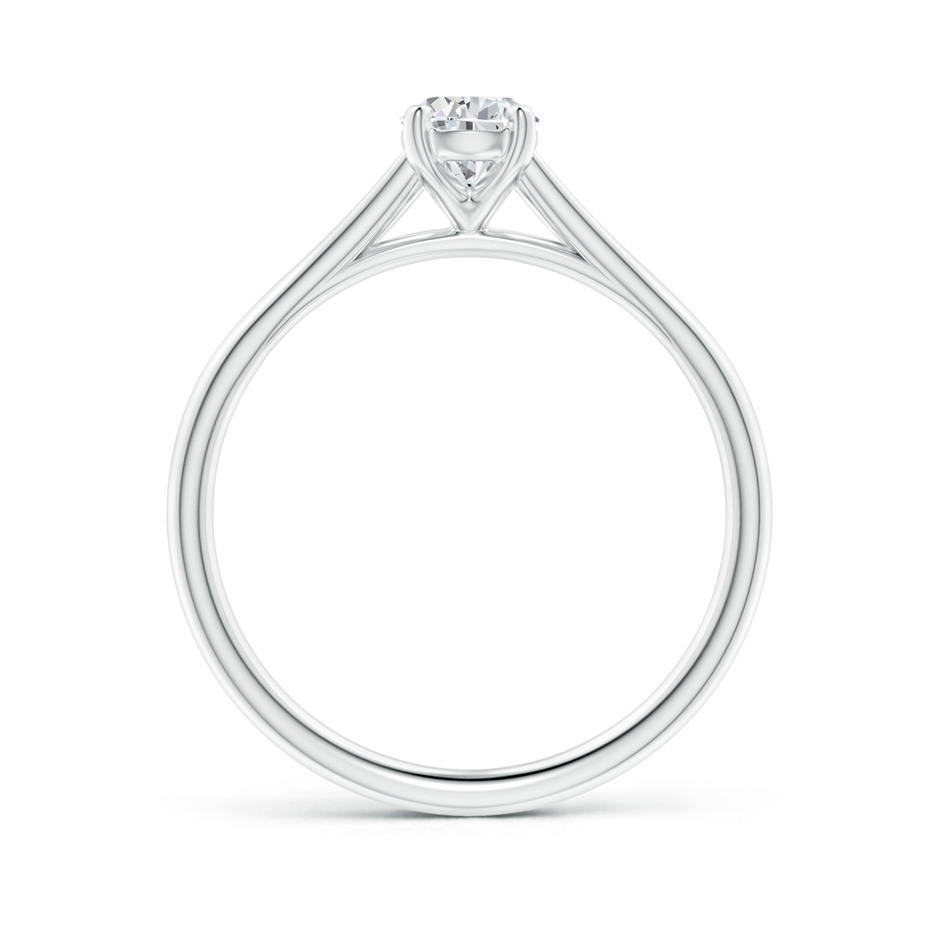 7x5mm HSI2 Pear-Shaped Diamond Solitaire Split Shank Engagement Ring in White Gold side-1