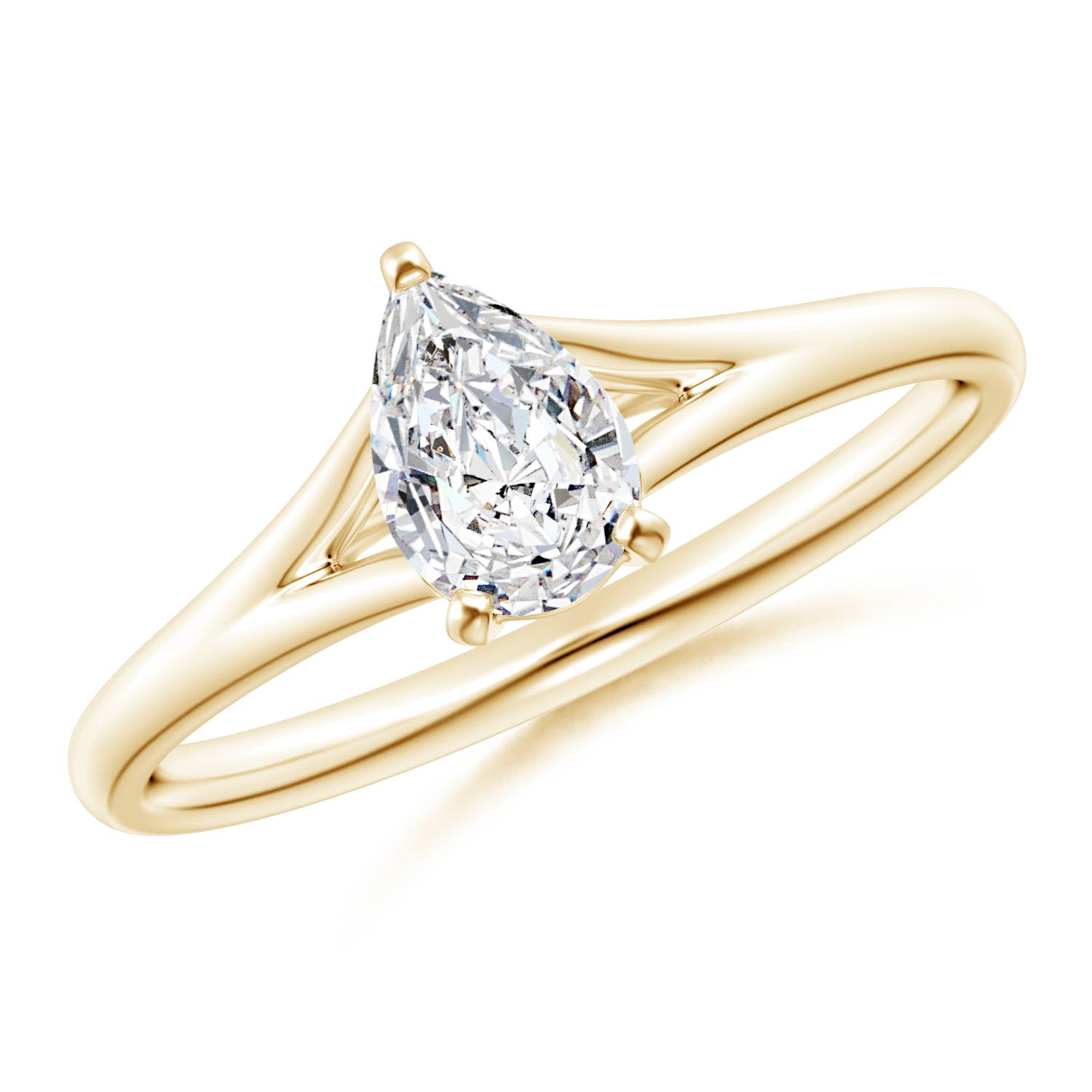 H, SI2 / 0.71 CT / 14 KT Yellow Gold