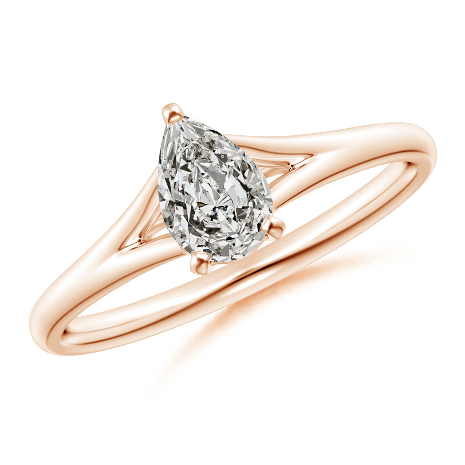 K, I3 / 0.71 CT / 14 KT Rose Gold