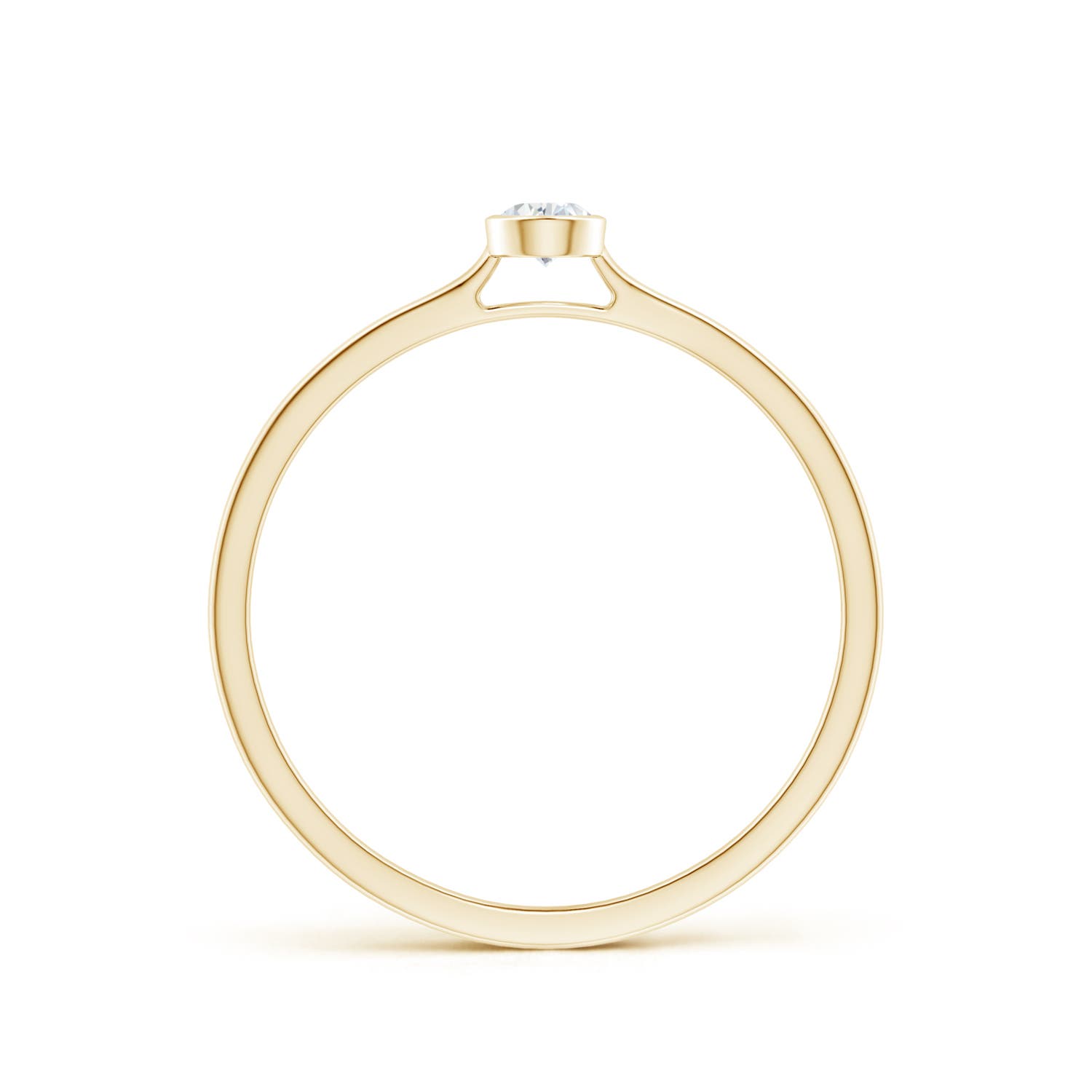 G, VS2 / 0.1 CT / 14 KT Yellow Gold