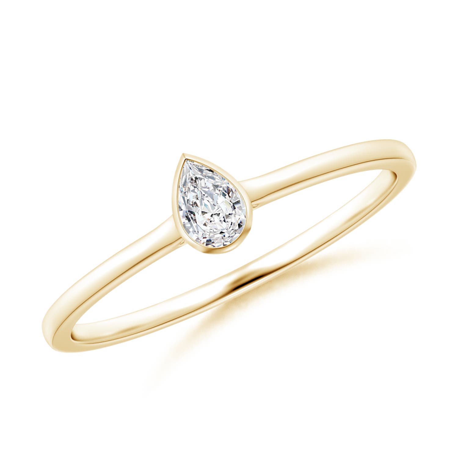 H, SI2 / 0.1 CT / 14 KT Yellow Gold