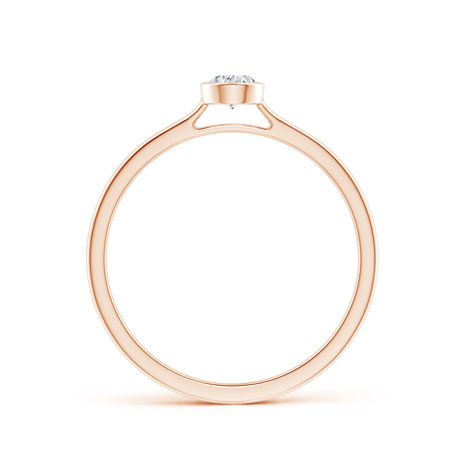 H, SI2 / 0.2 CT / 14 KT Rose Gold