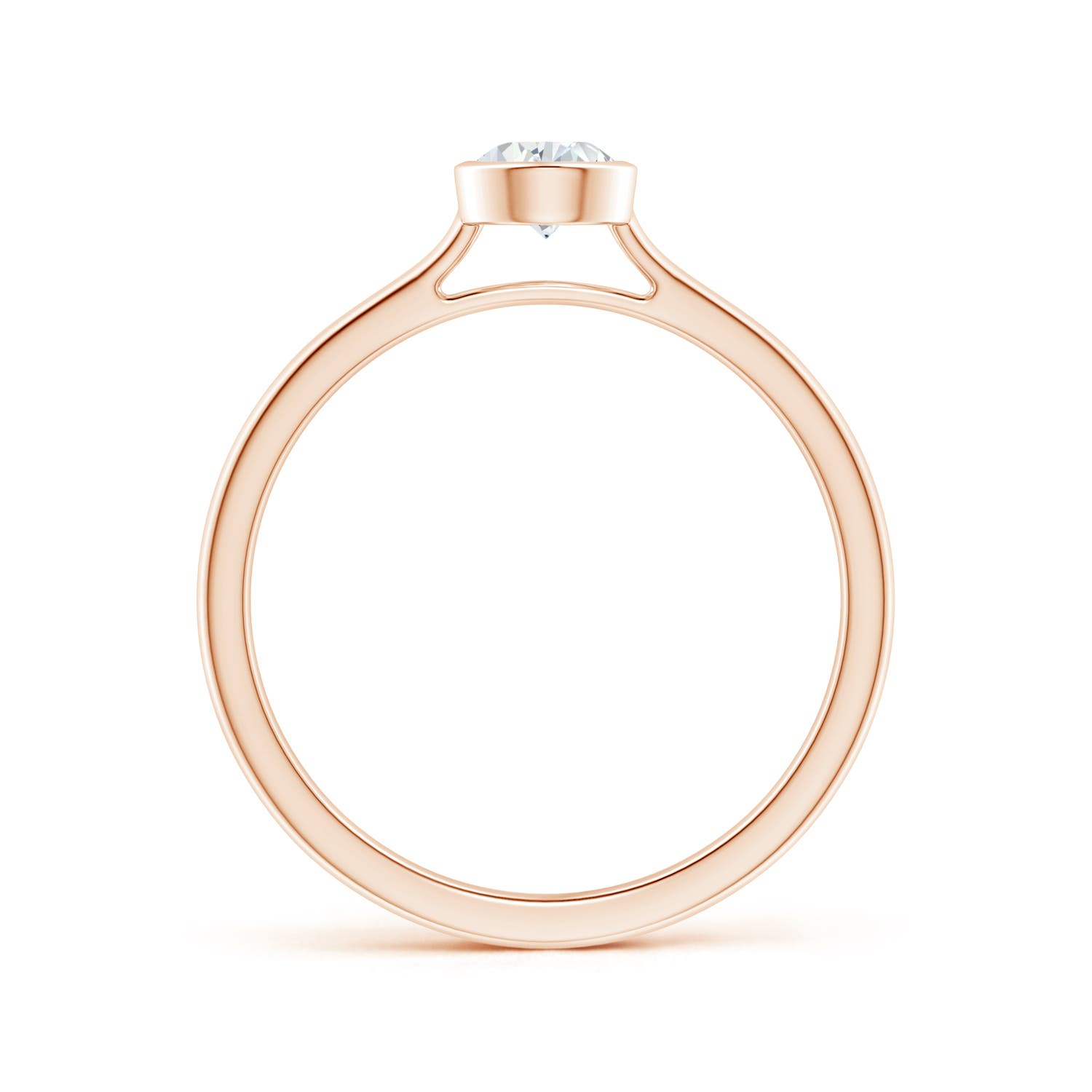 F-G, VS / 0.4 CT / 14 KT Rose Gold