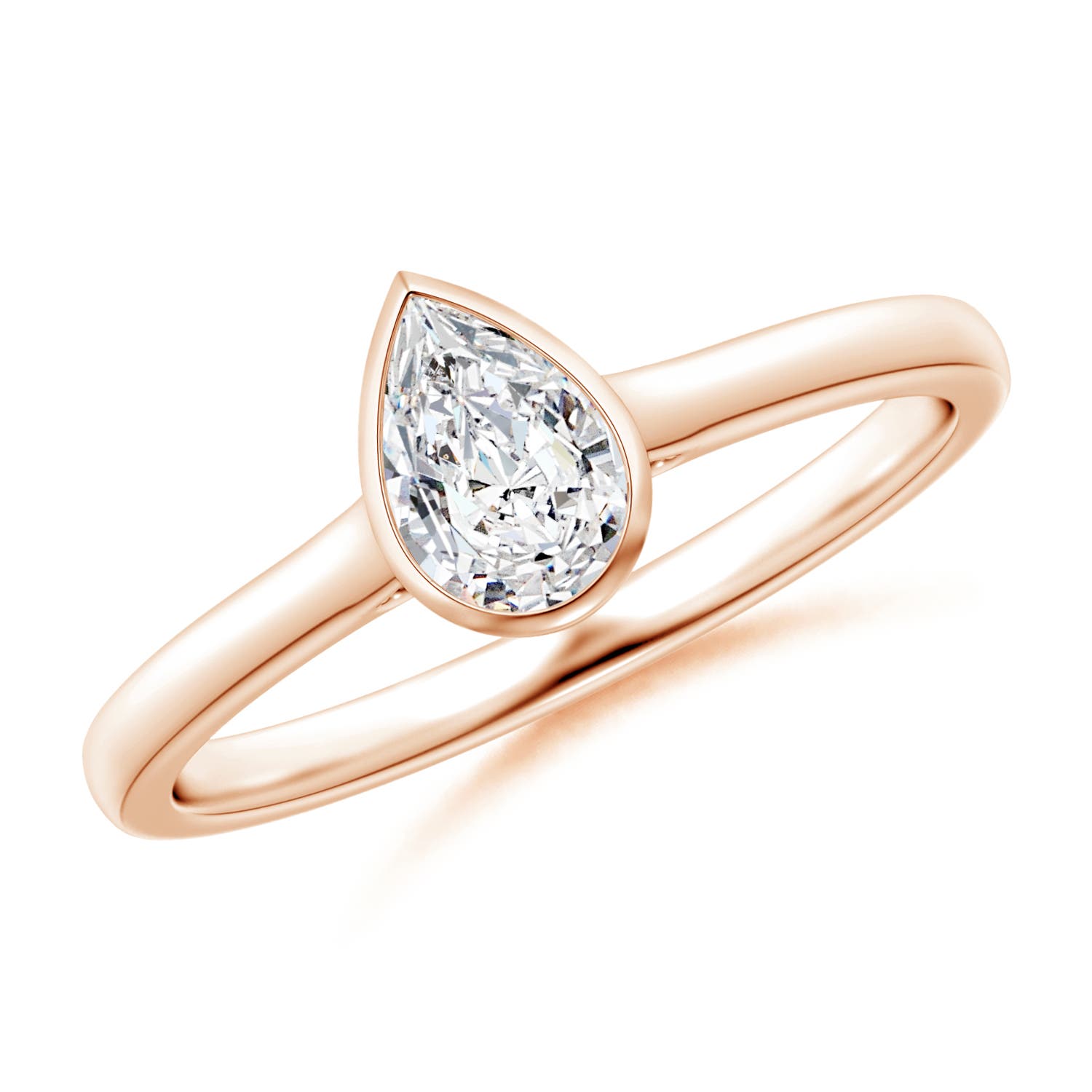 H, SI2 / 0.4 CT / 14 KT Rose Gold