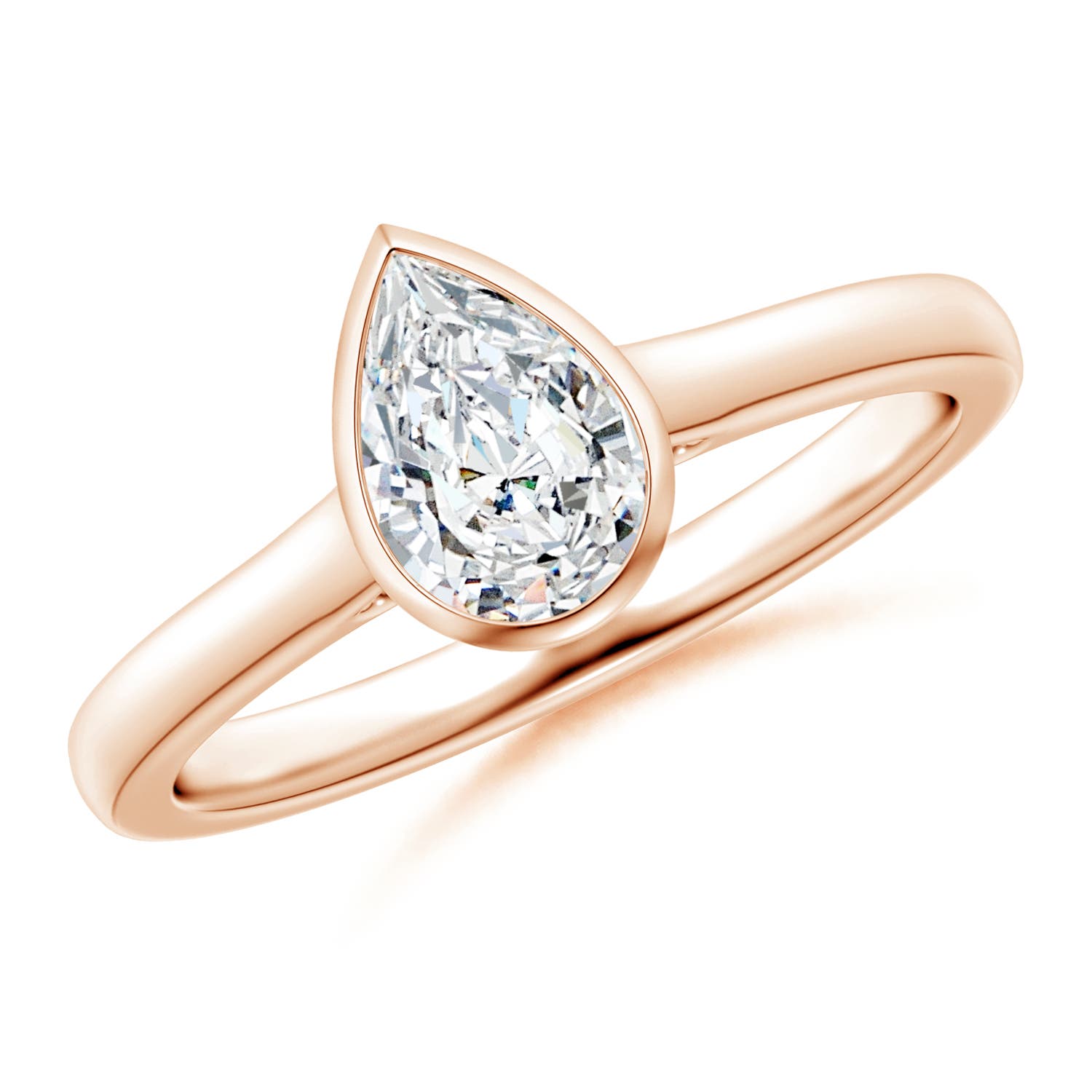 F-G, VS / 0.71 CT / 14 KT Rose Gold