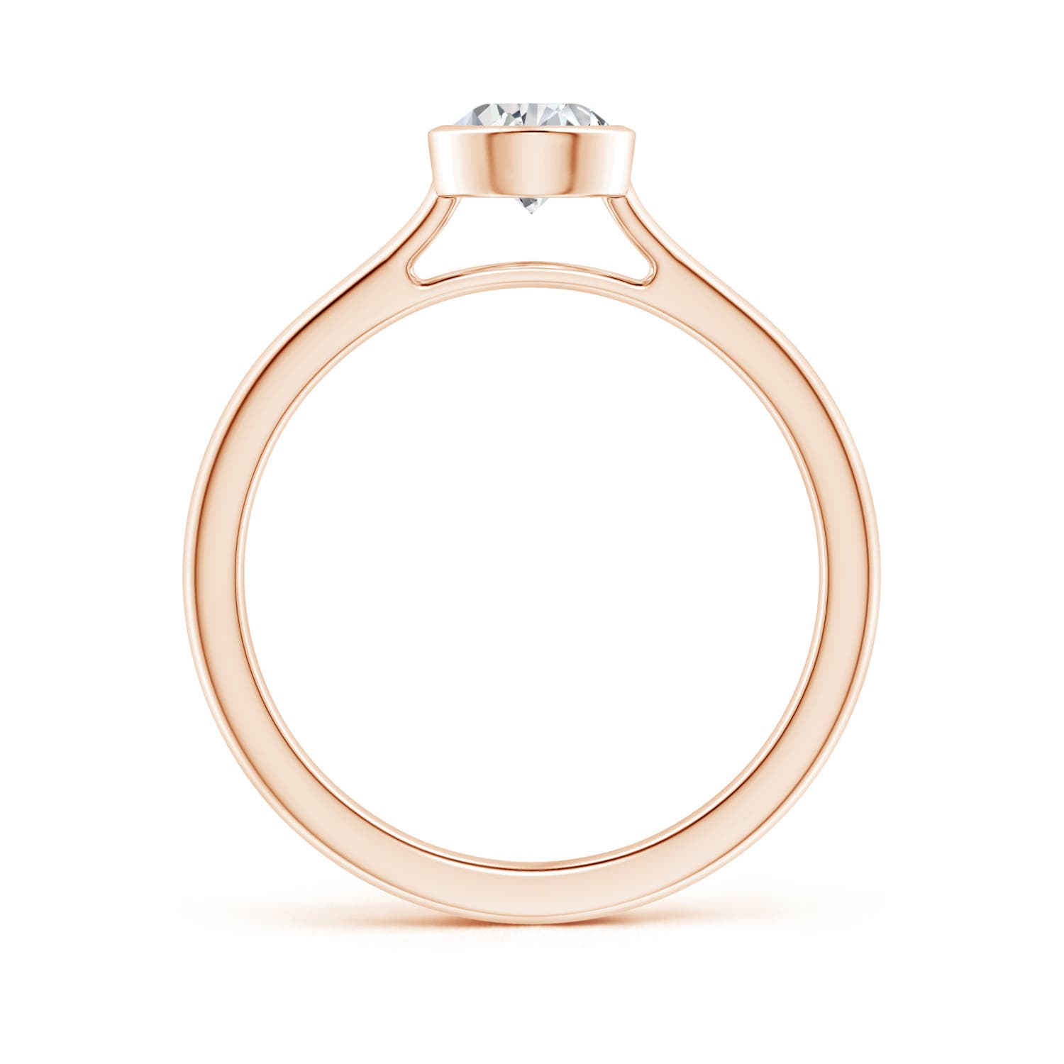 H, SI2 / 0.71 CT / 14 KT Rose Gold