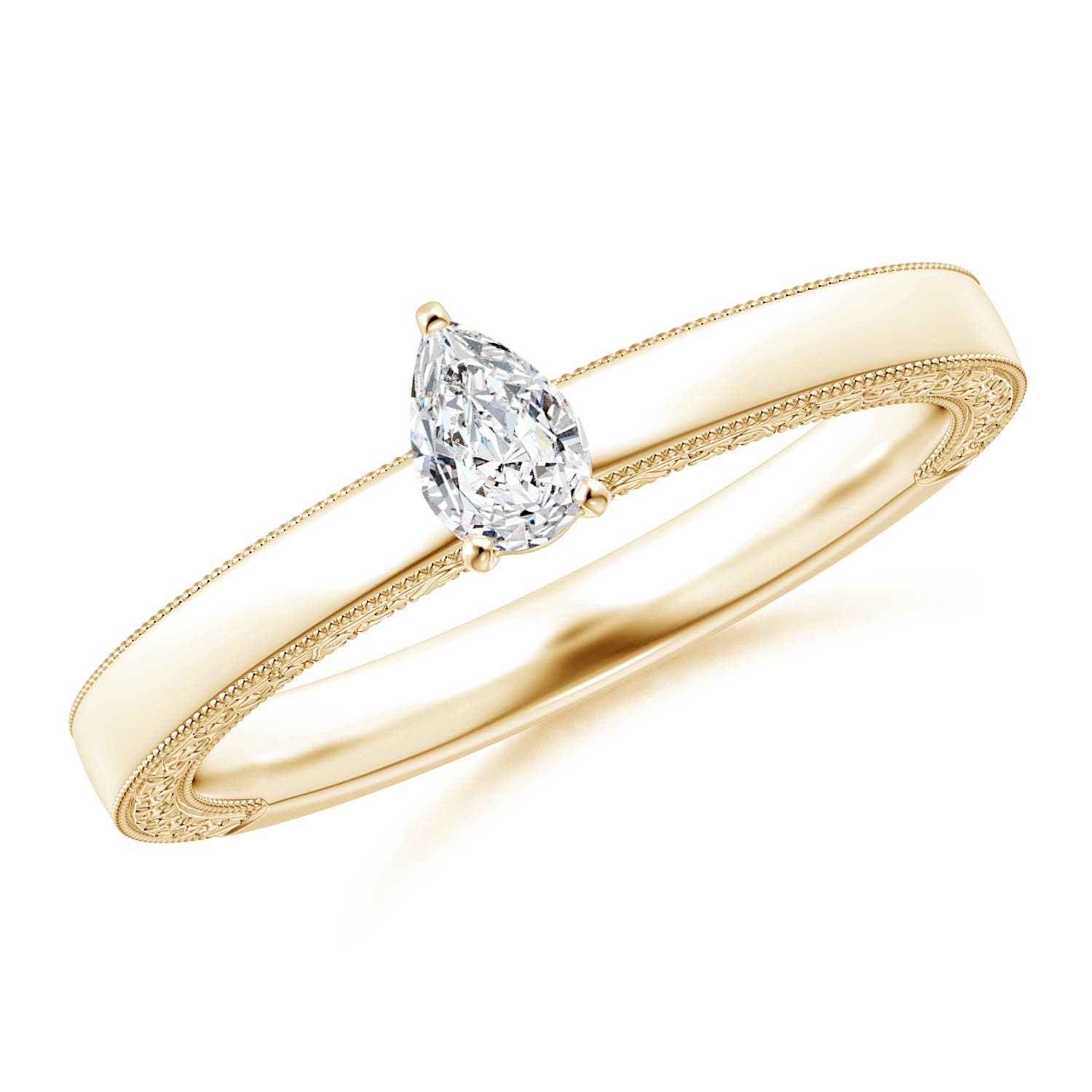 H, SI2 / 0.2 CT / 14 KT Yellow Gold