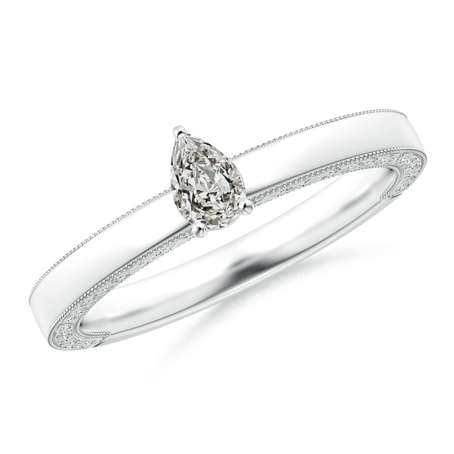 K, I3 / 0.2 CT / 14 KT White Gold