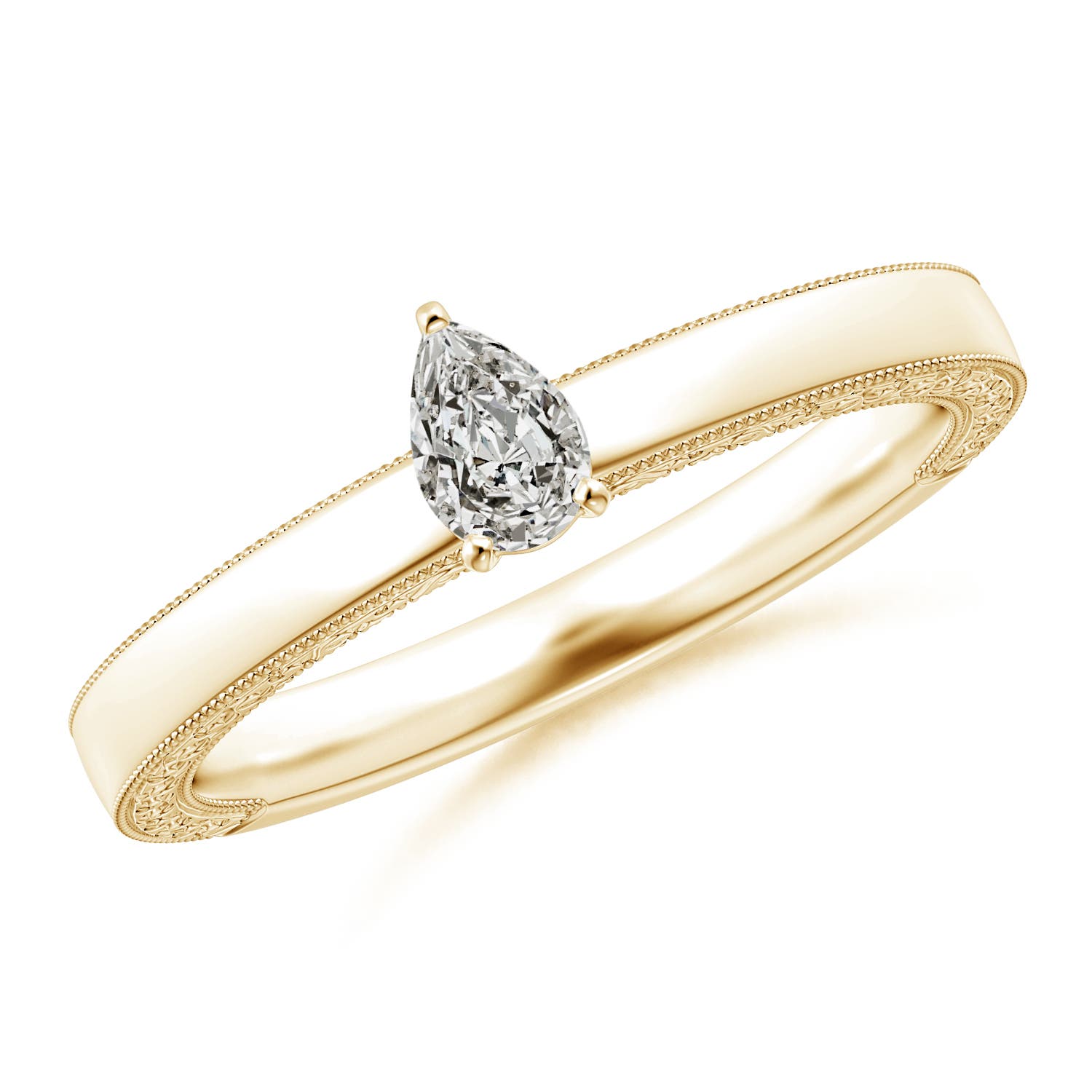 K, I3 / 0.2 CT / 14 KT Yellow Gold