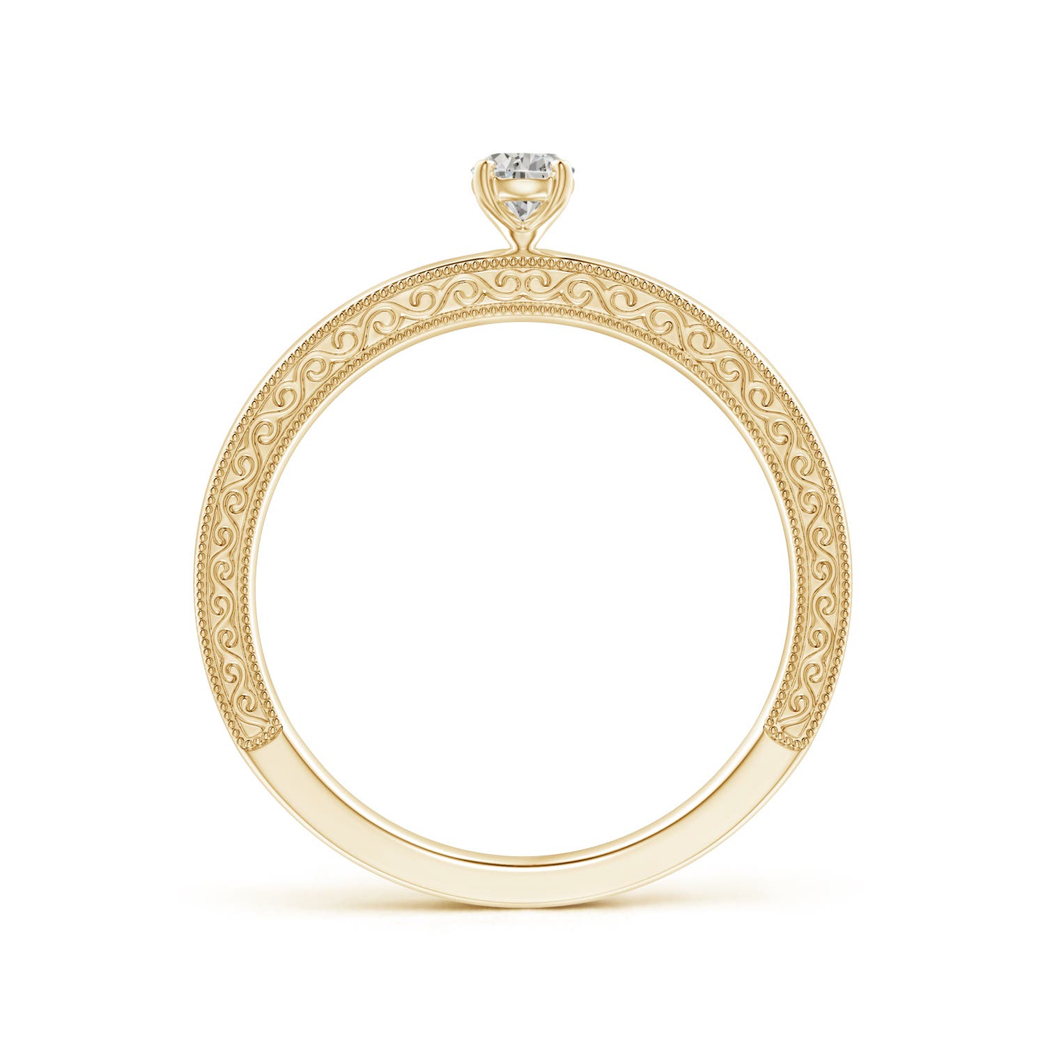 K, I3 / 0.2 CT / 14 KT Yellow Gold