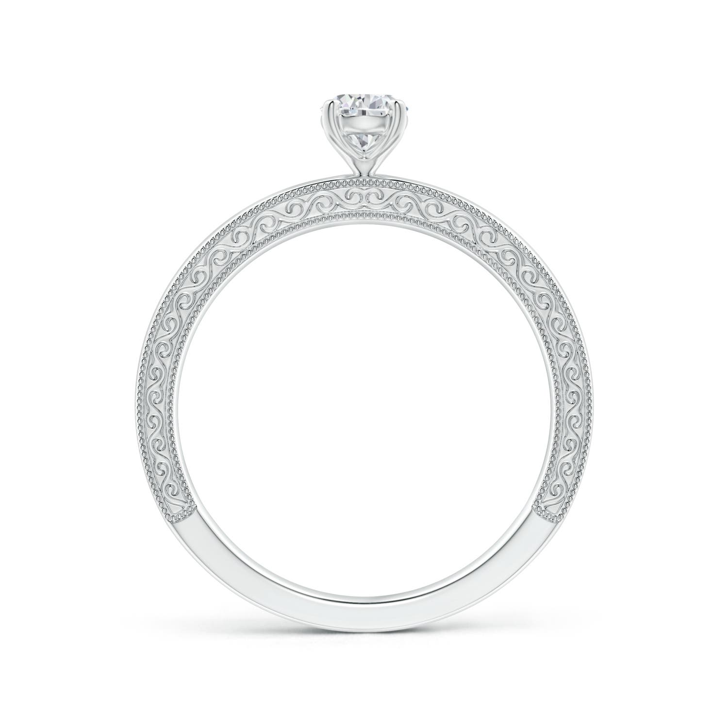 H, SI2 / 0.4 CT / 14 KT White Gold