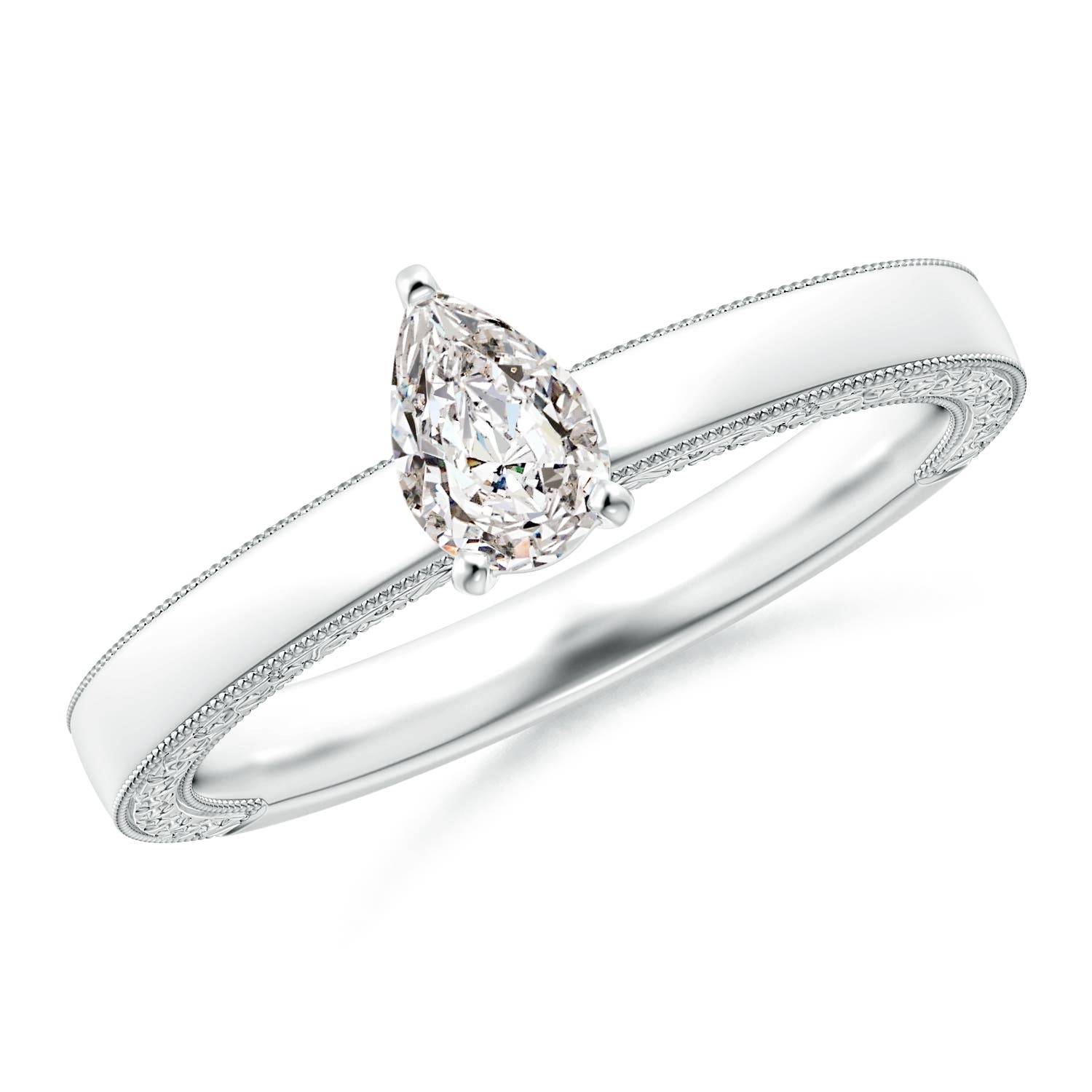 I-J, I1-I2 / 0.4 CT / 14 KT White Gold