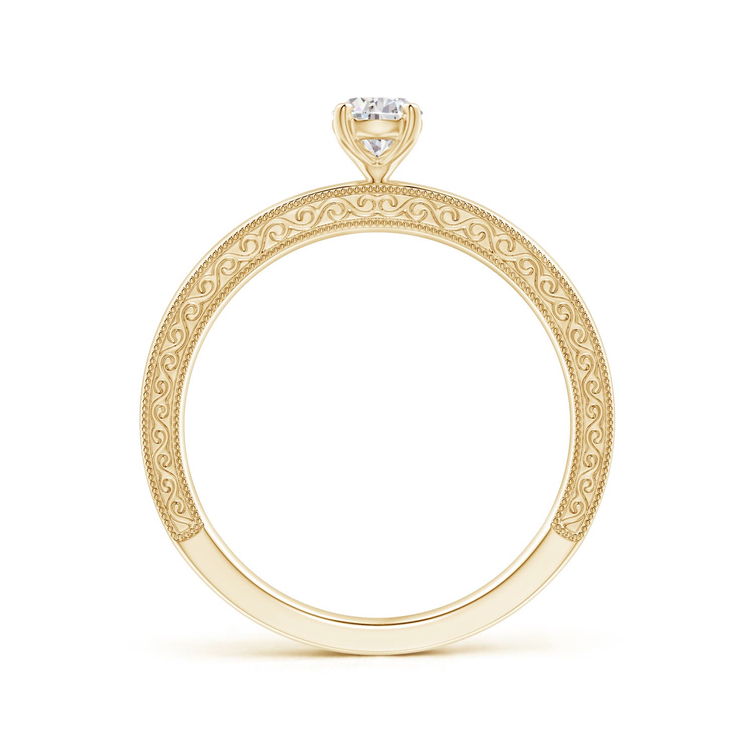 I-J, I1-I2 / 0.4 CT / 14 KT Yellow Gold