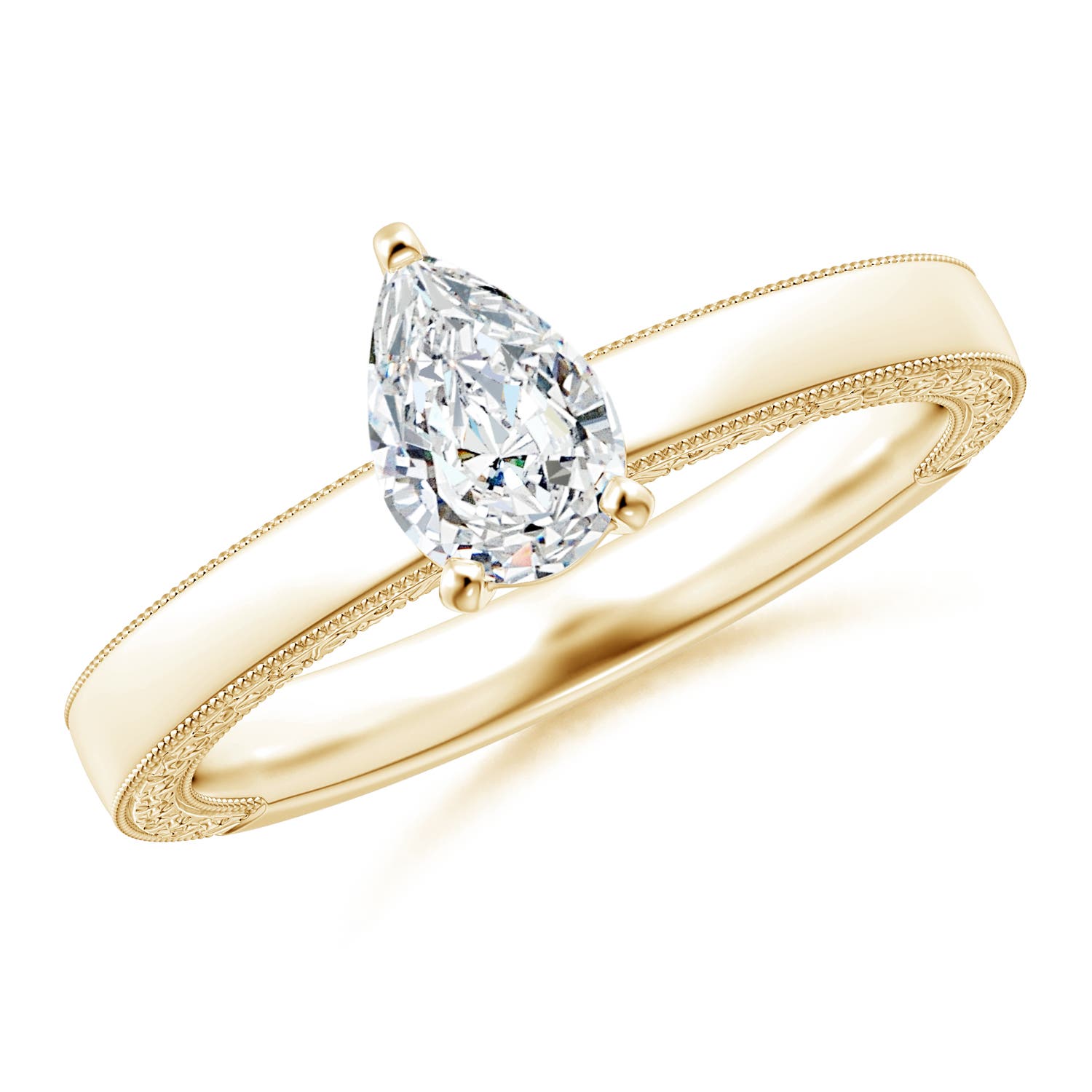 G, VS2 / 0.71 CT / 14 KT Yellow Gold