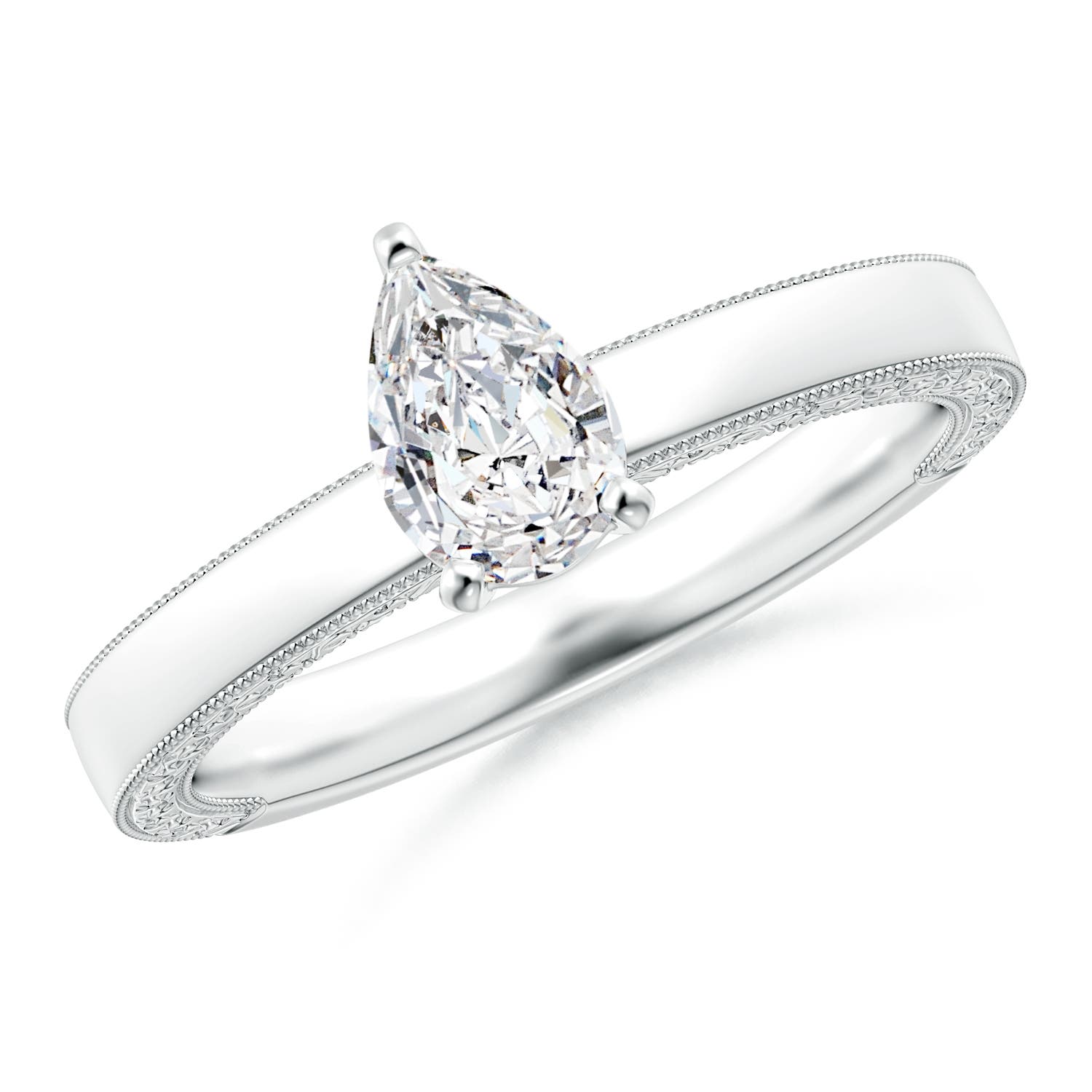 H, SI2 / 0.71 CT / 14 KT White Gold