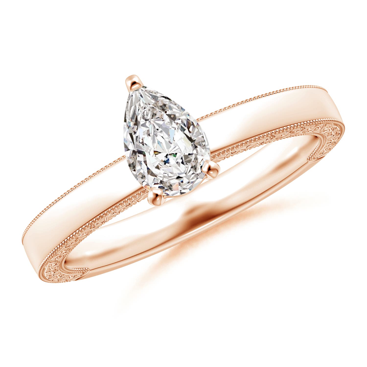 I-J, I1-I2 / 0.71 CT / 14 KT Rose Gold