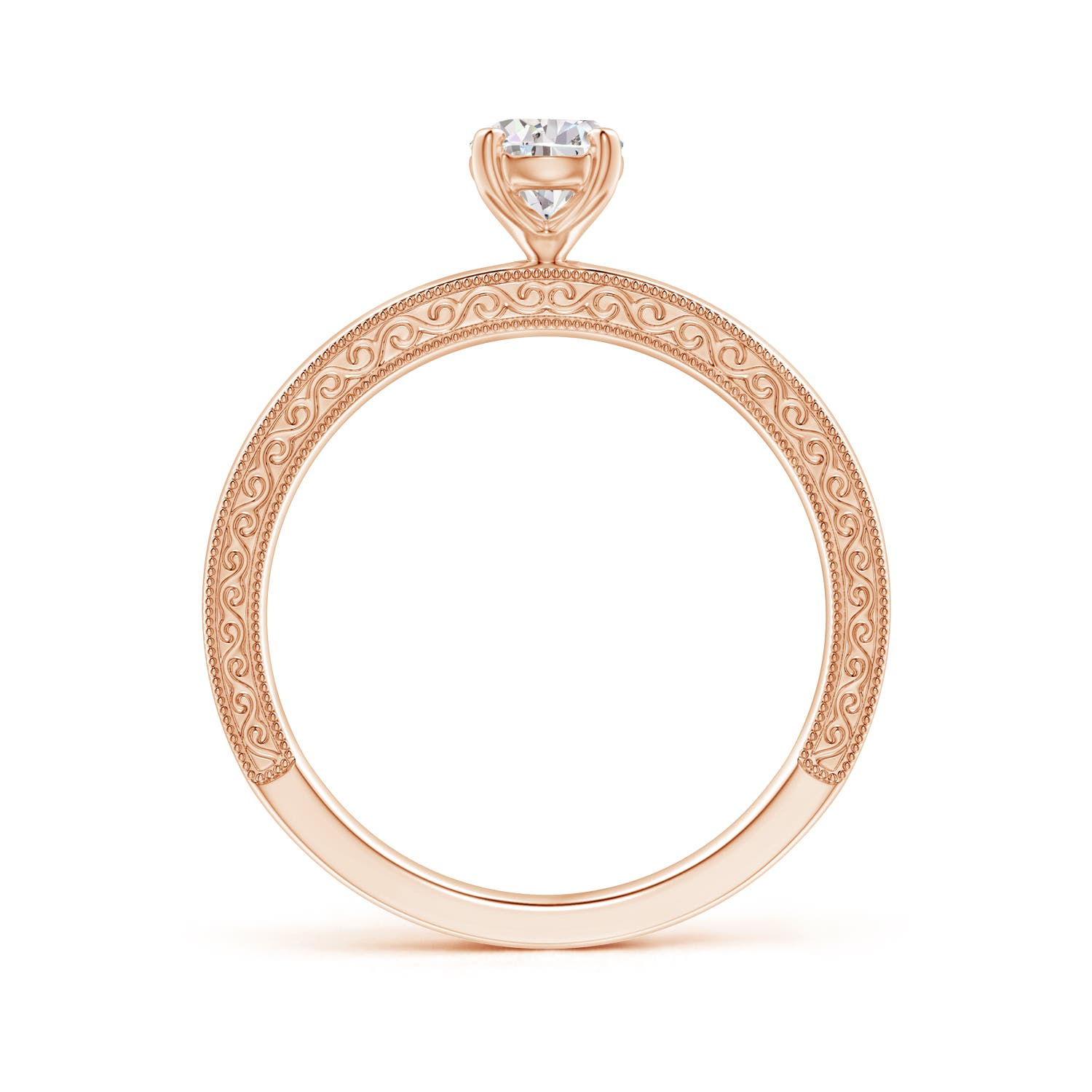 I-J, I1-I2 / 0.71 CT / 14 KT Rose Gold