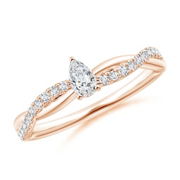 Classic Rose Gold Diamond Rings