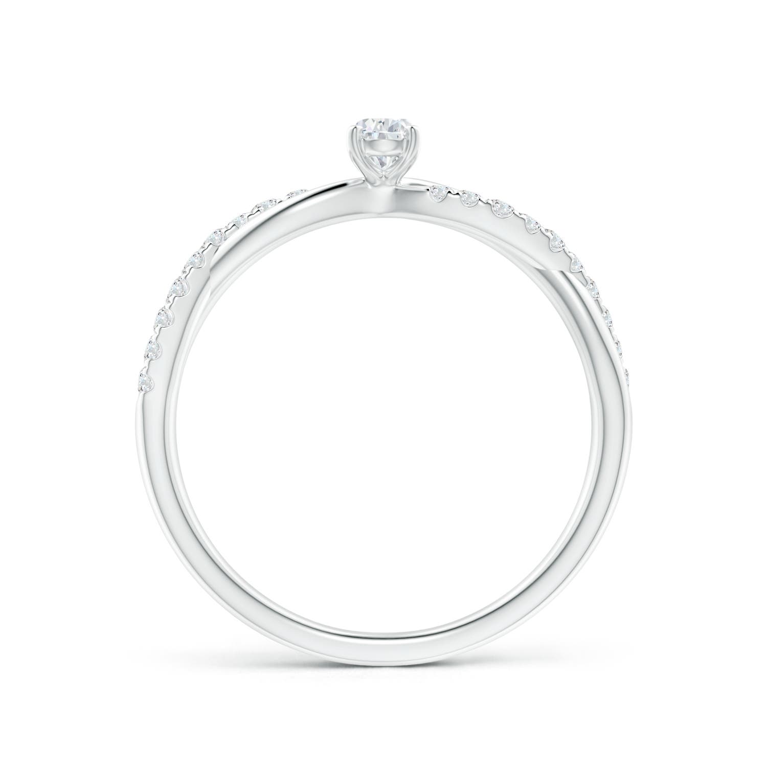 F-G, VS / 0.3 CT / 14 KT White Gold