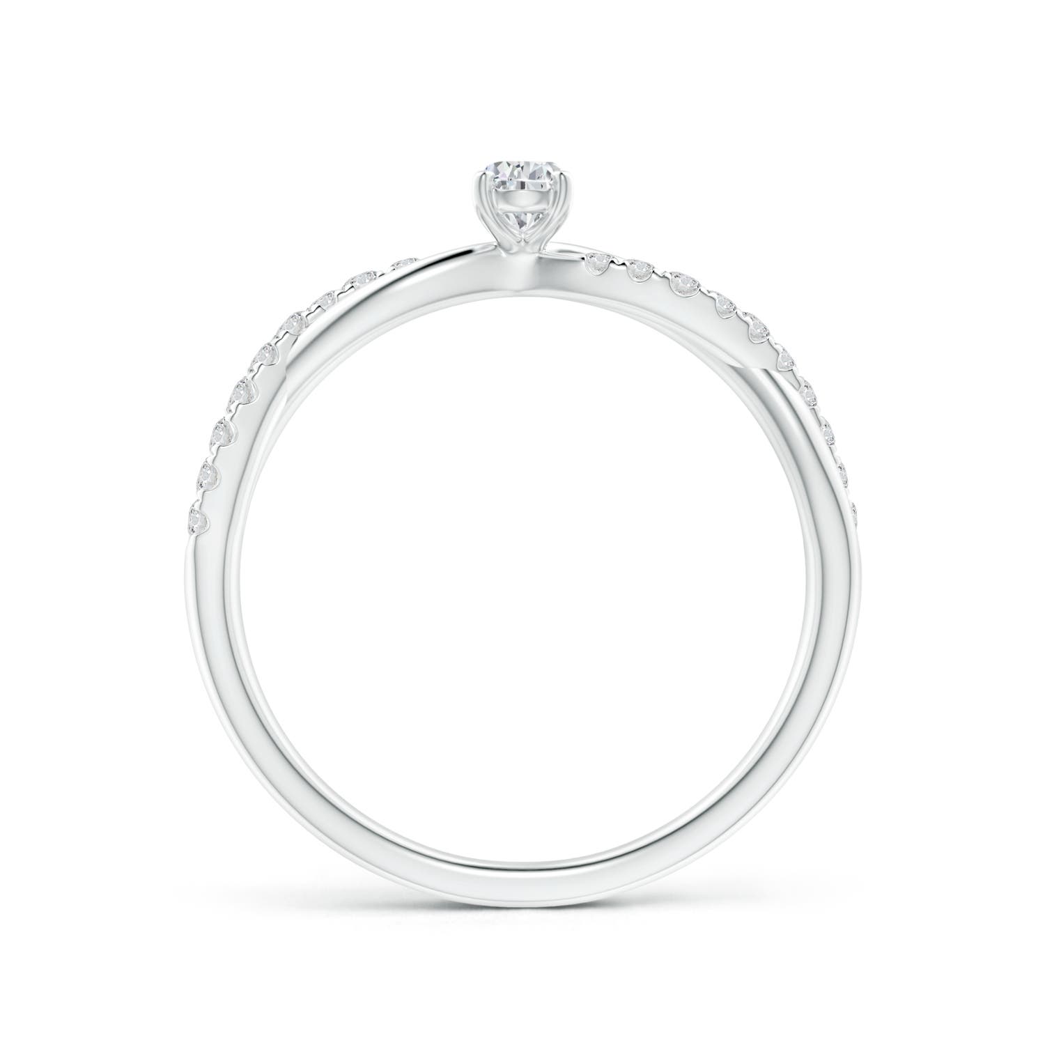 H, SI2 / 0.32 CT / 14 KT White Gold