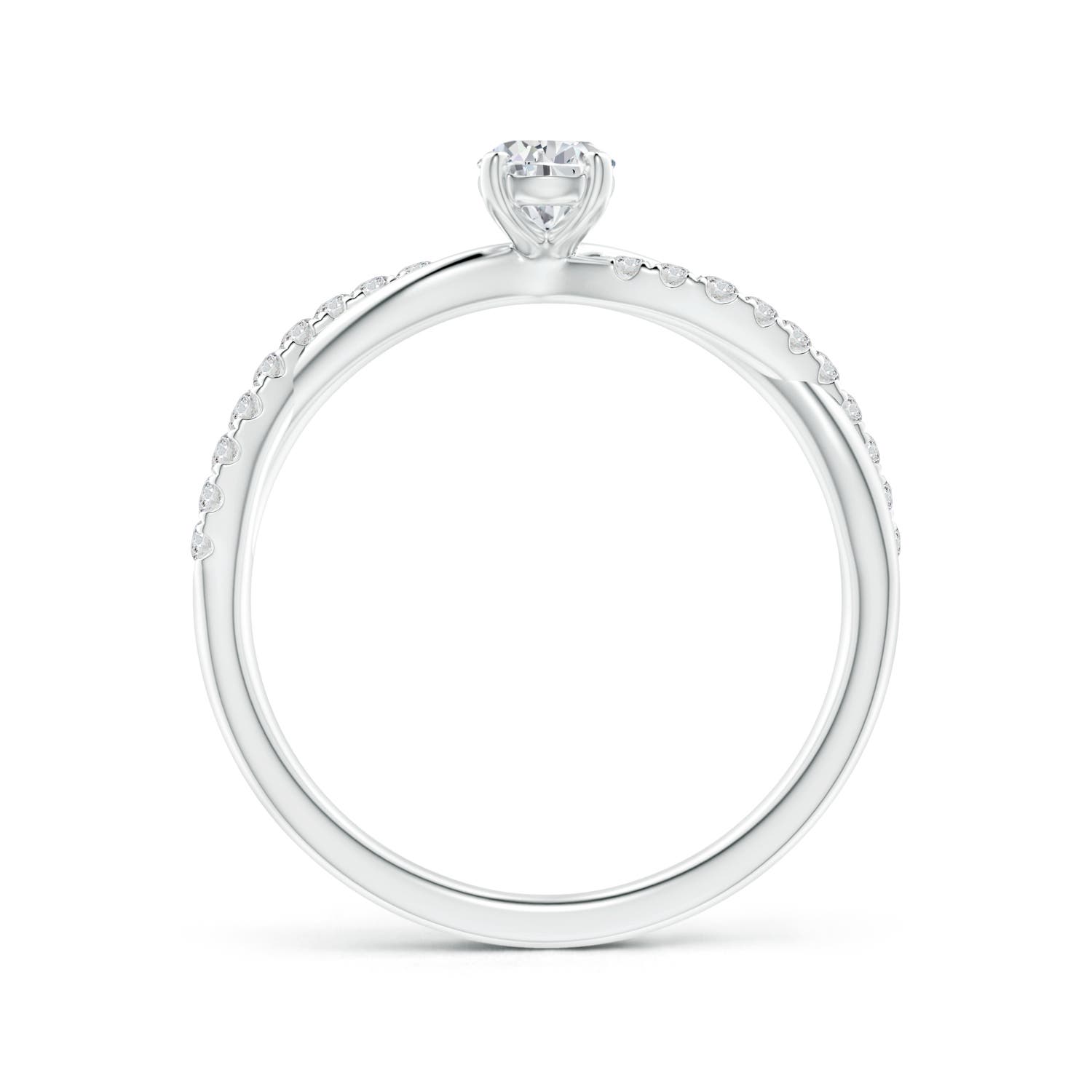 H, SI2 / 0.6 CT / 14 KT White Gold