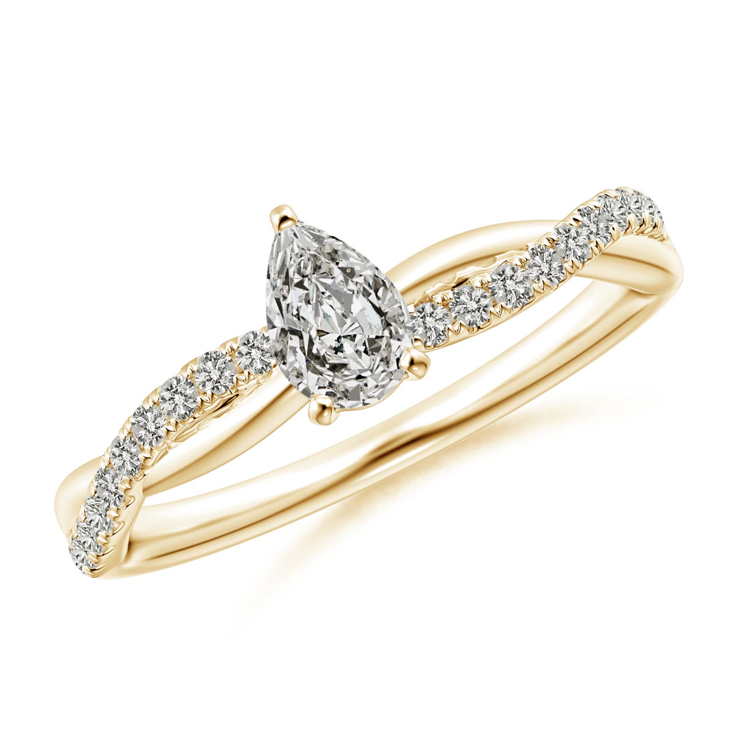 K, I3 / 0.6 CT / 14 KT Yellow Gold