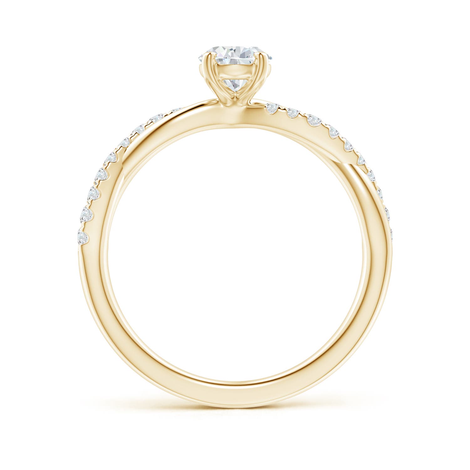 G, VS2 / 0.99 CT / 14 KT Yellow Gold