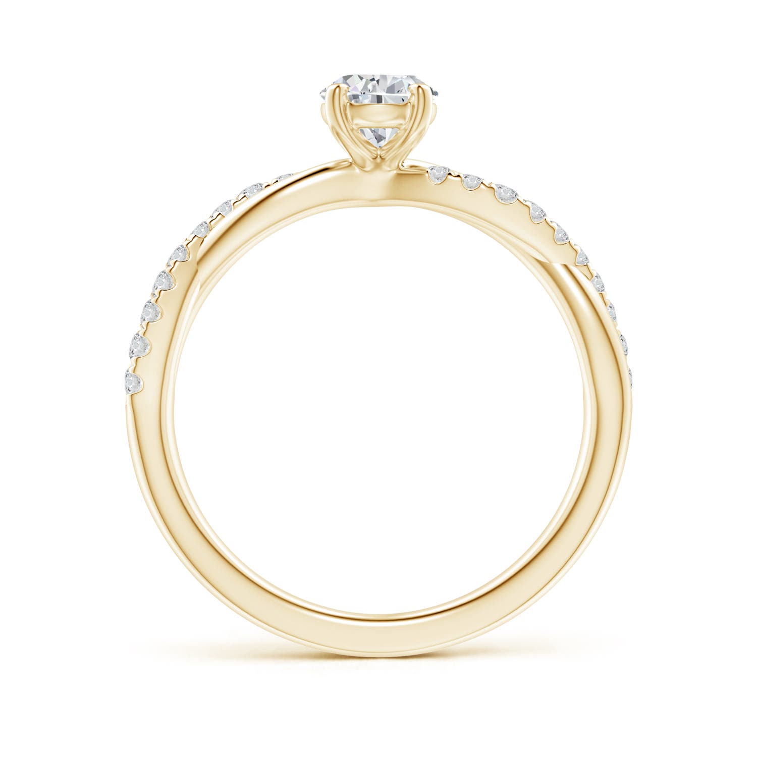 H, SI2 / 0.99 CT / 14 KT Yellow Gold