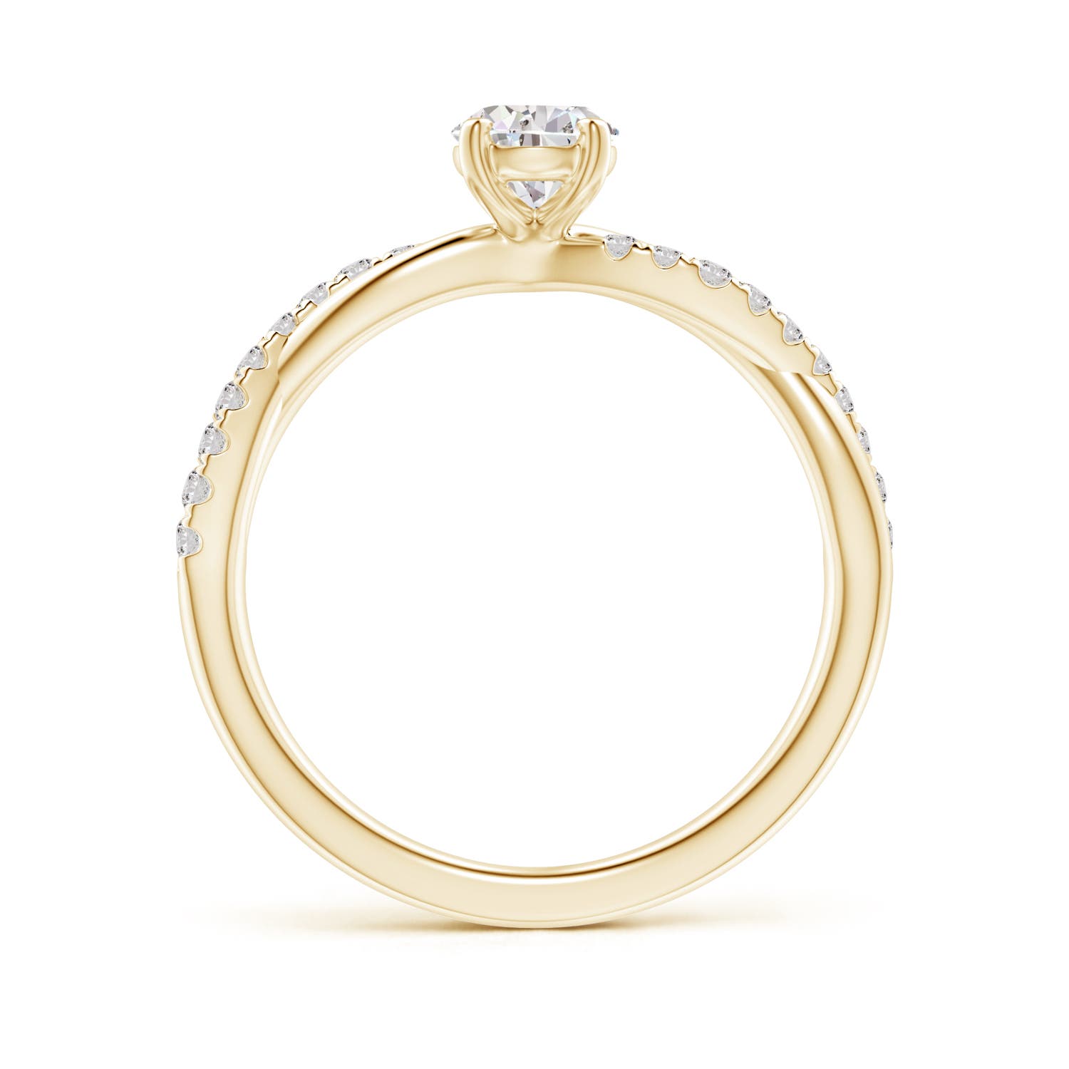 I-J, I1-I2 / 0.99 CT / 14 KT Yellow Gold