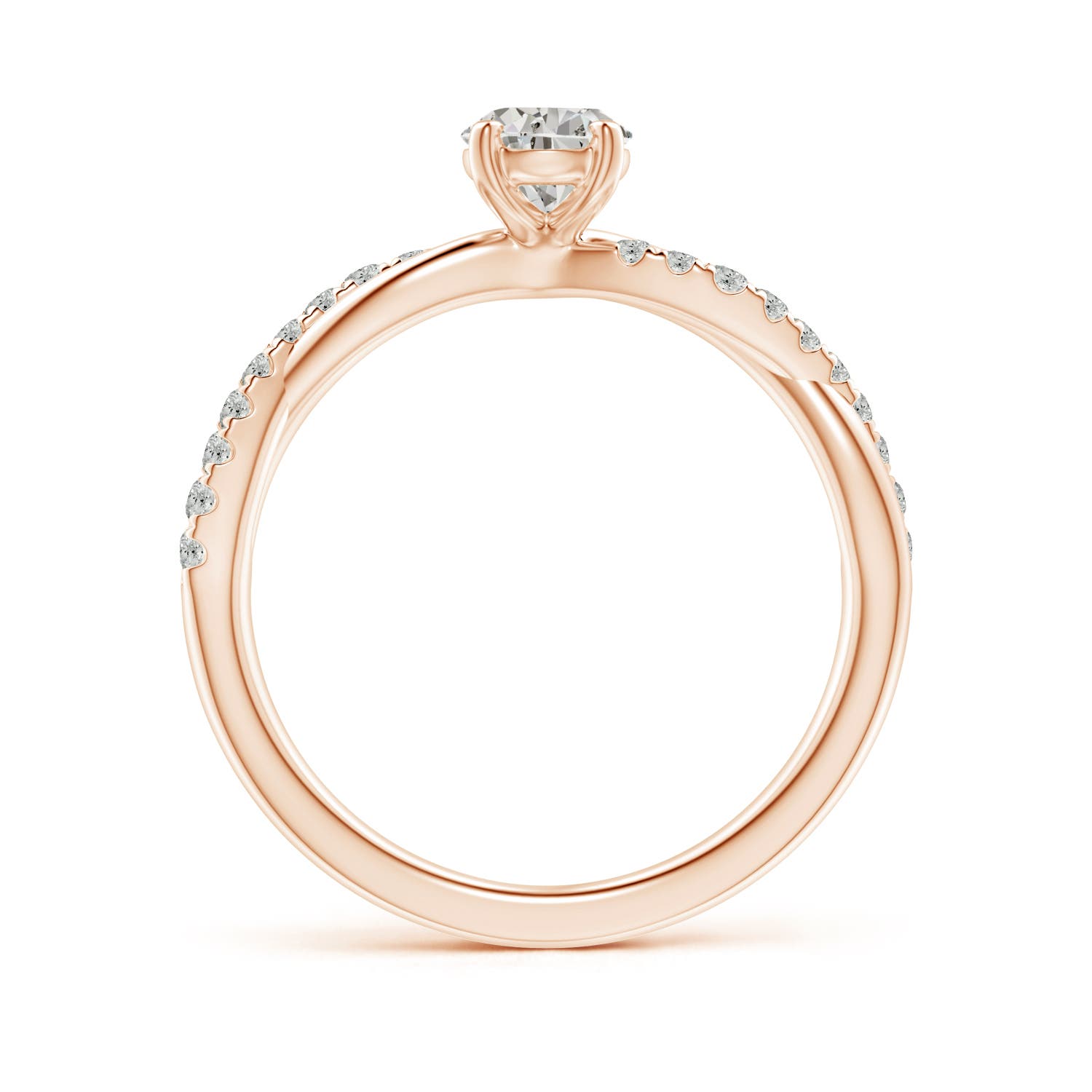 K, I3 / 0.99 CT / 14 KT Rose Gold