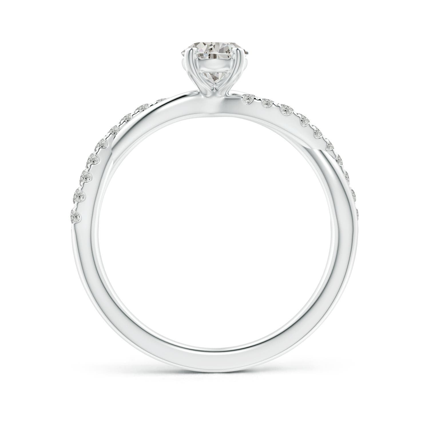 K, I3 / 0.99 CT / 14 KT White Gold