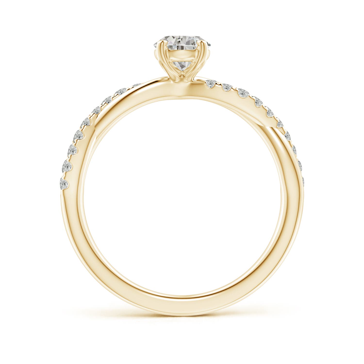 K, I3 / 0.99 CT / 14 KT Yellow Gold