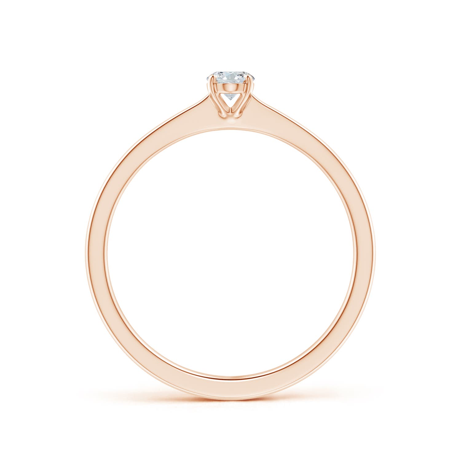 G, VS2 / 0.21 CT / 14 KT Rose Gold