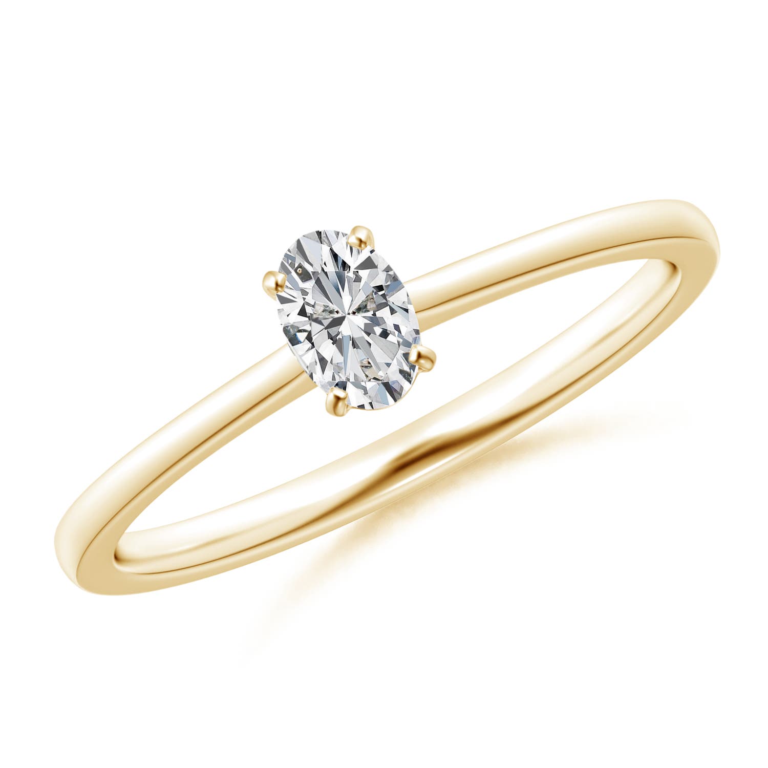 H, SI2 / 0.21 CT / 14 KT Yellow Gold