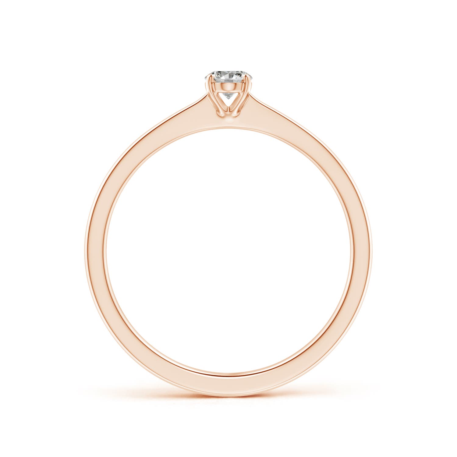 K, I3 / 0.21 CT / 14 KT Rose Gold