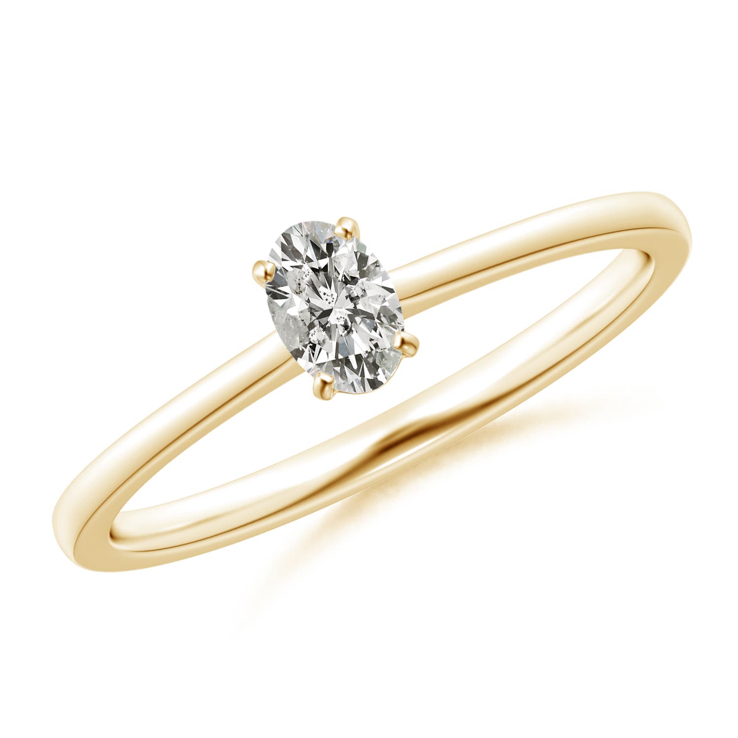 K, I3 / 0.21 CT / 14 KT Yellow Gold