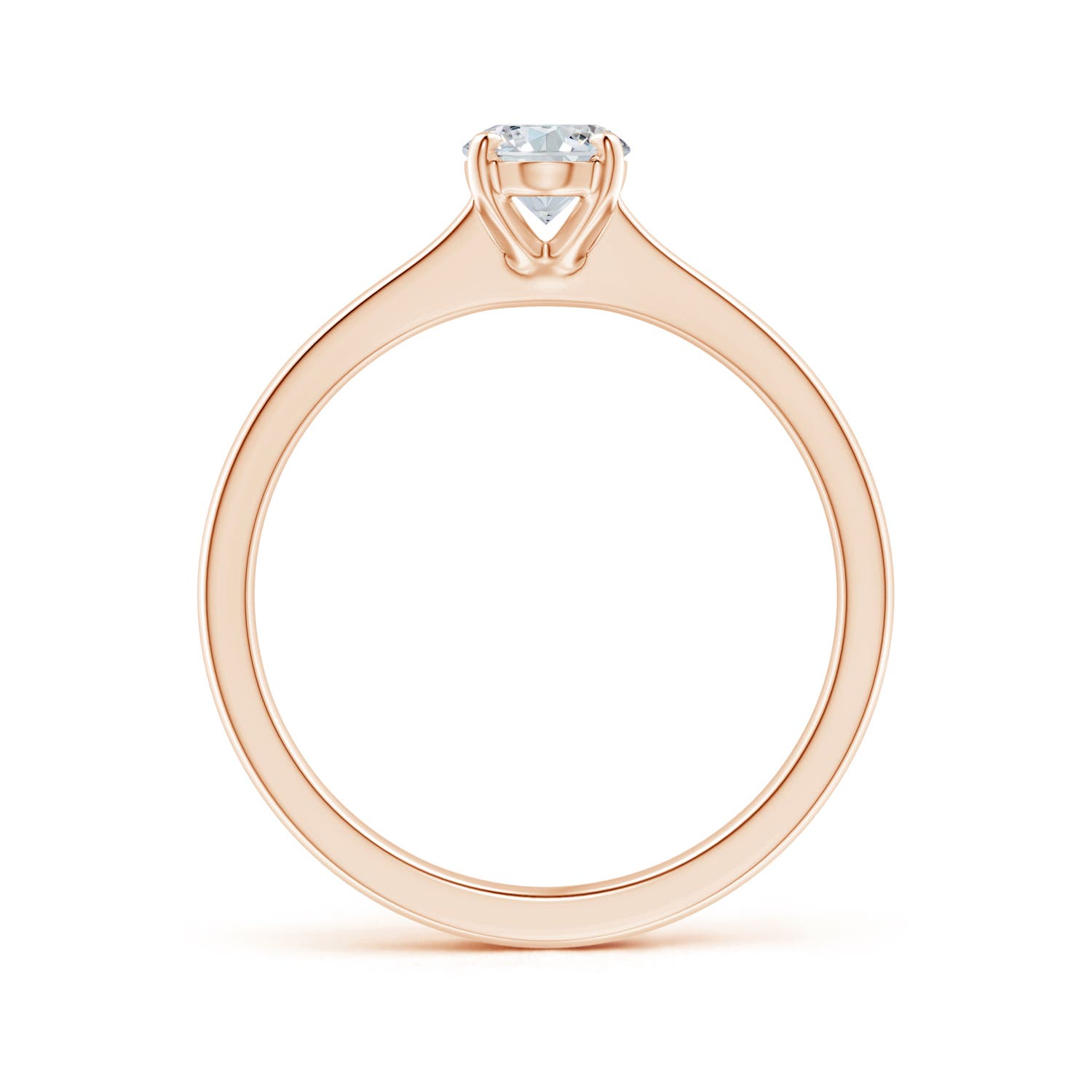 G, VS2 / 0.76 CT / 14 KT Rose Gold