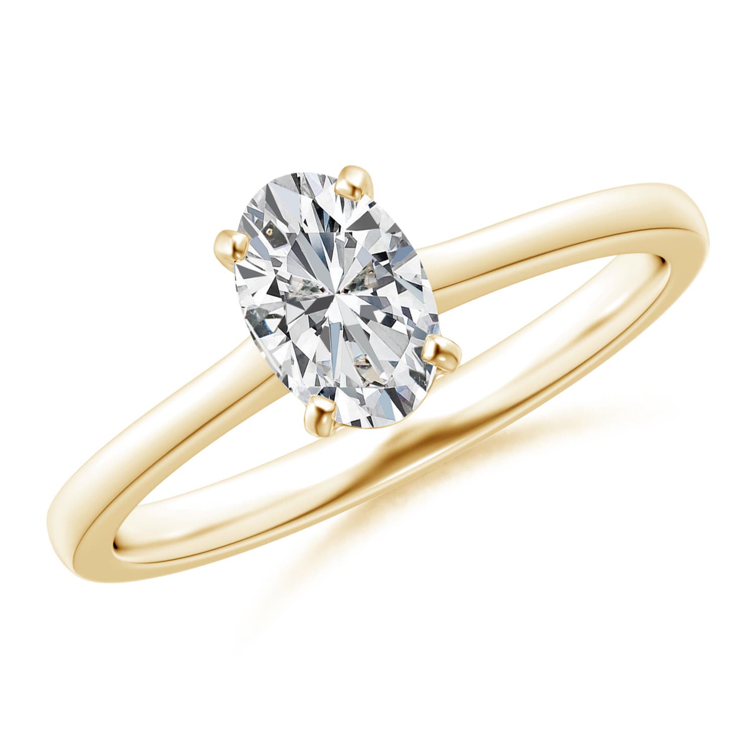 H, SI2 / 0.76 CT / 14 KT Yellow Gold