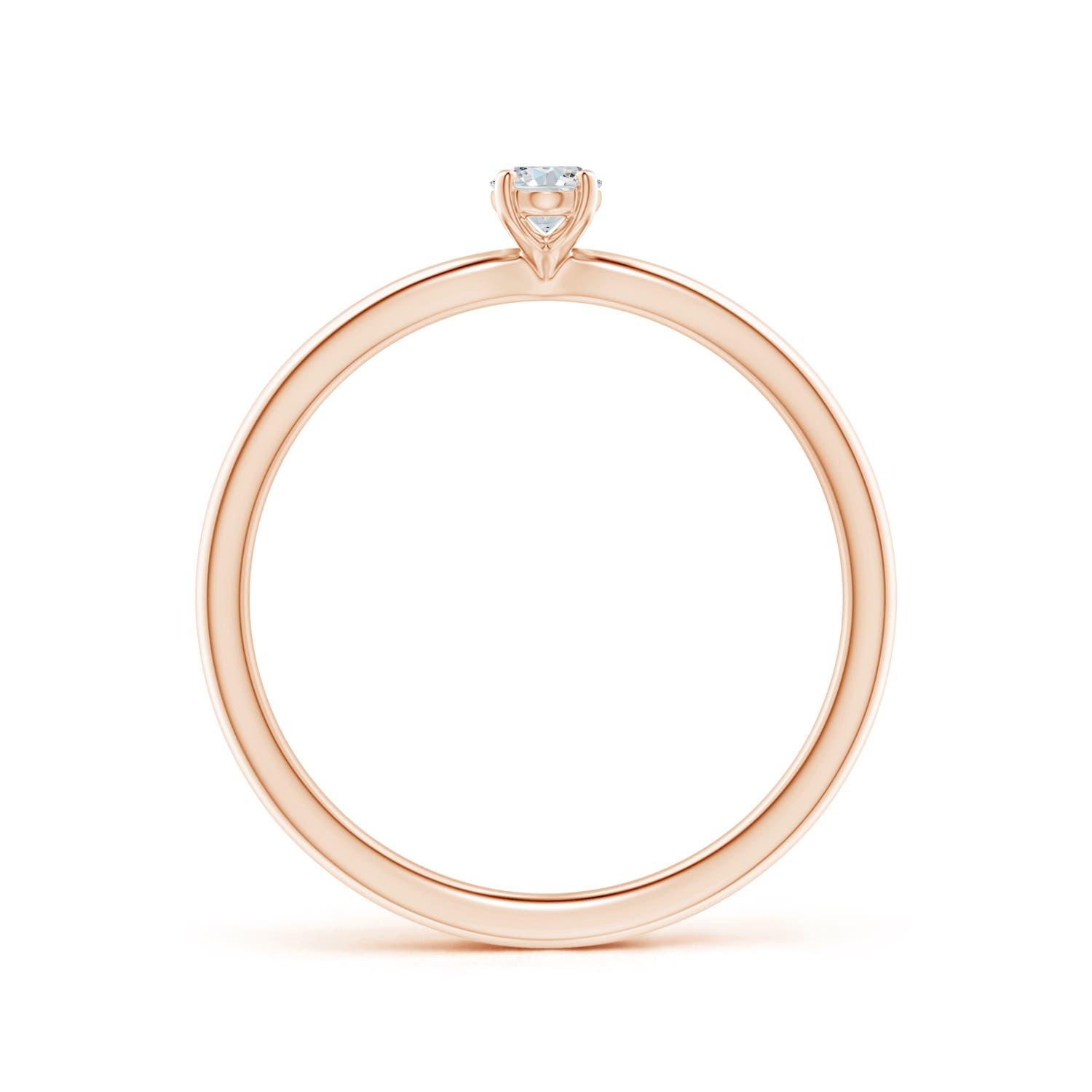 G, VS2 / 0.21 CT / 14 KT Rose Gold