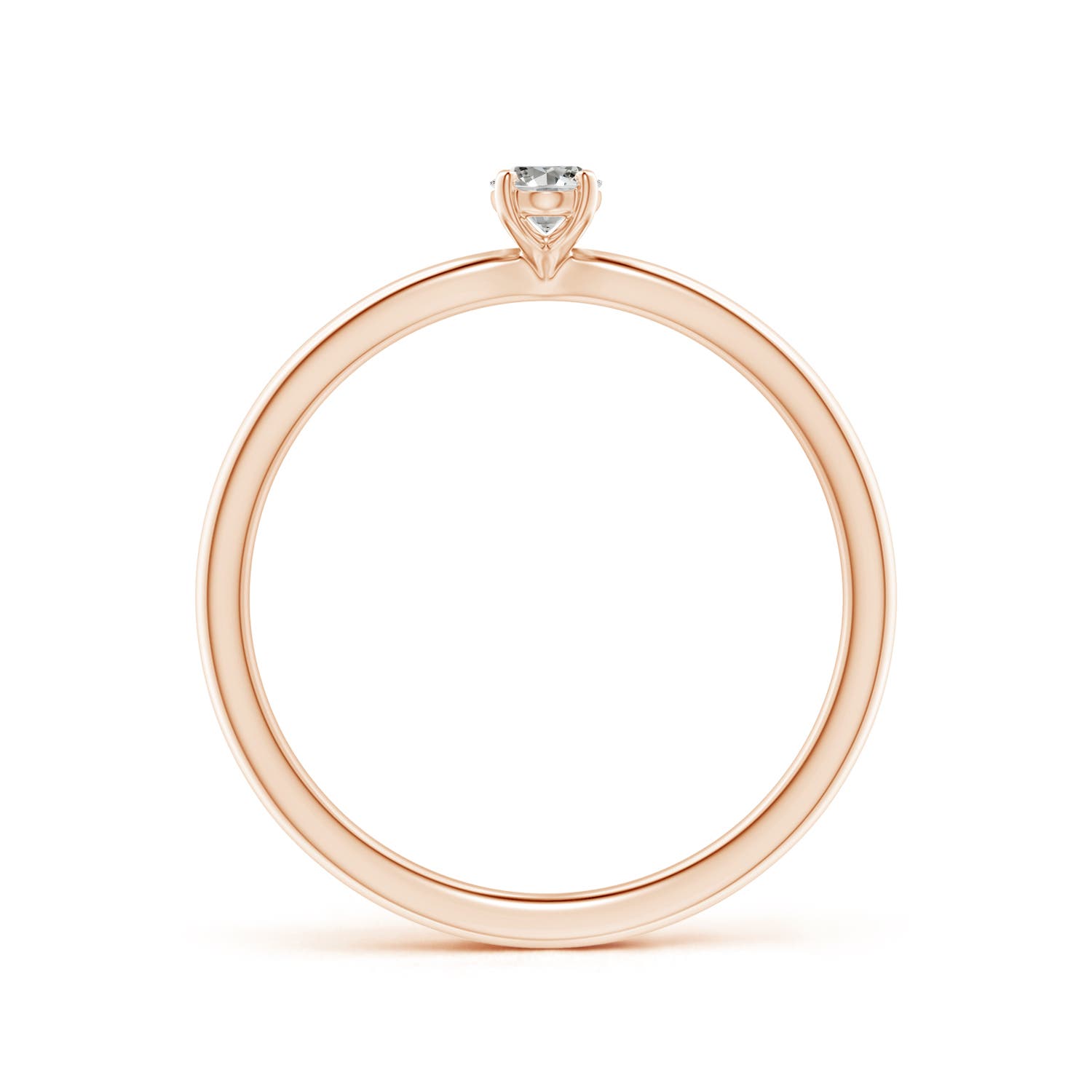 K, I3 / 0.21 CT / 14 KT Rose Gold