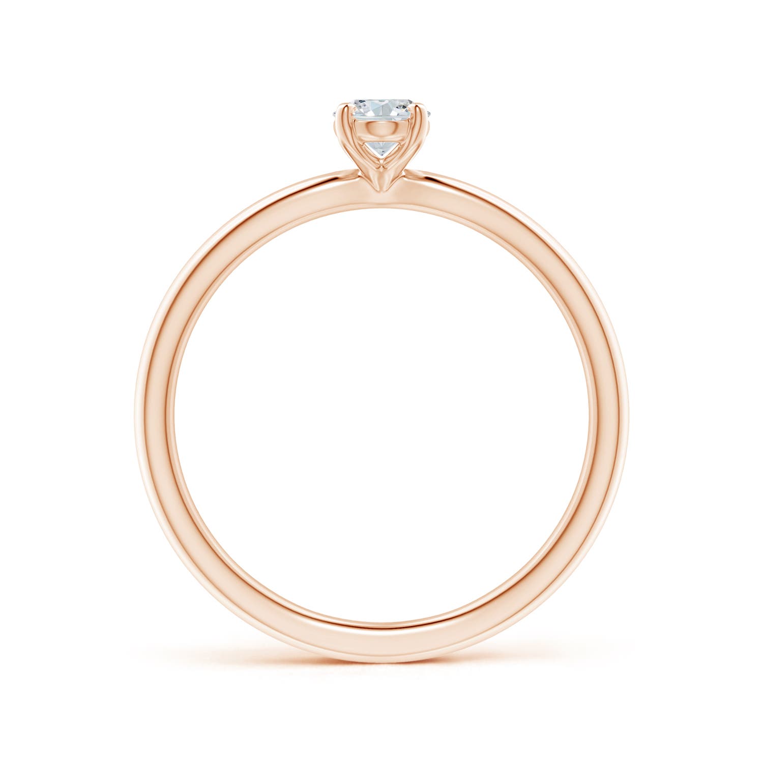 G, VS2 / 0.43 CT / 14 KT Rose Gold