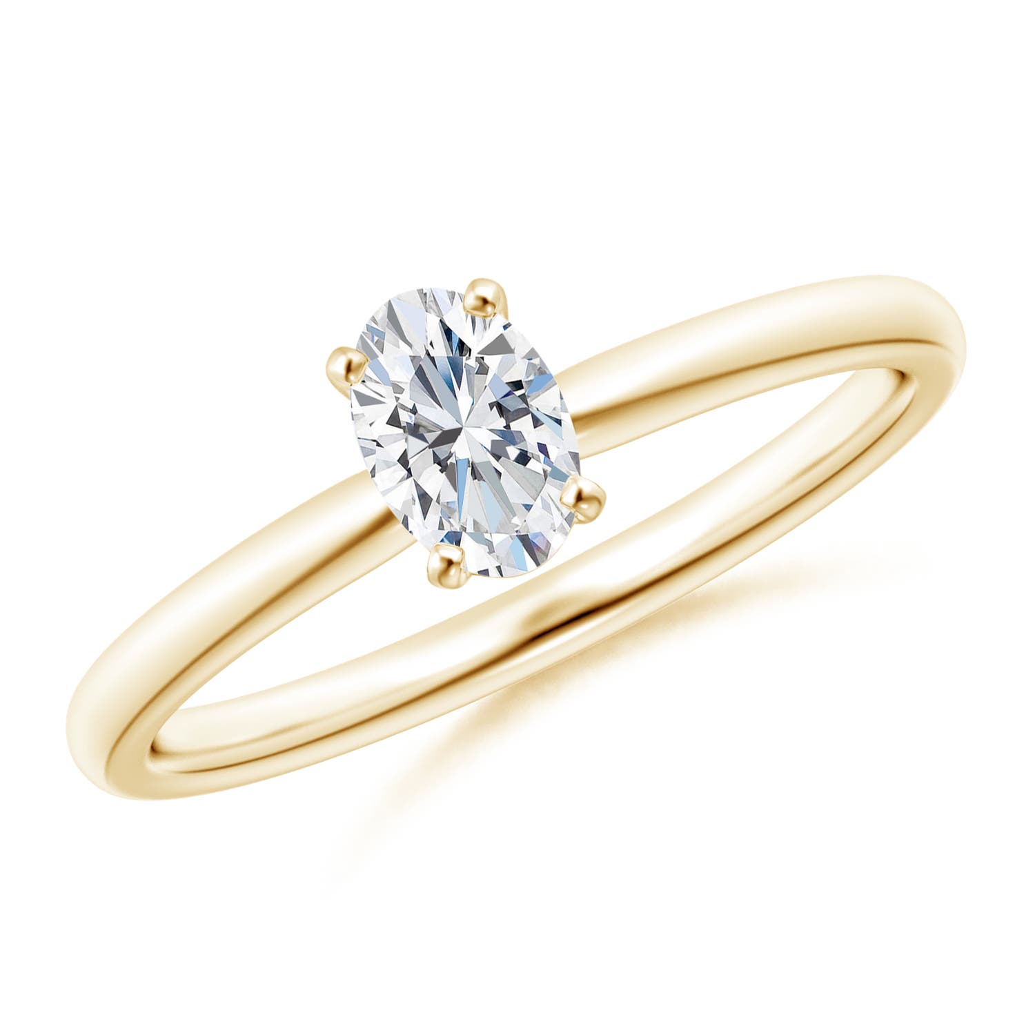 G, VS2 / 0.43 CT / 14 KT Yellow Gold